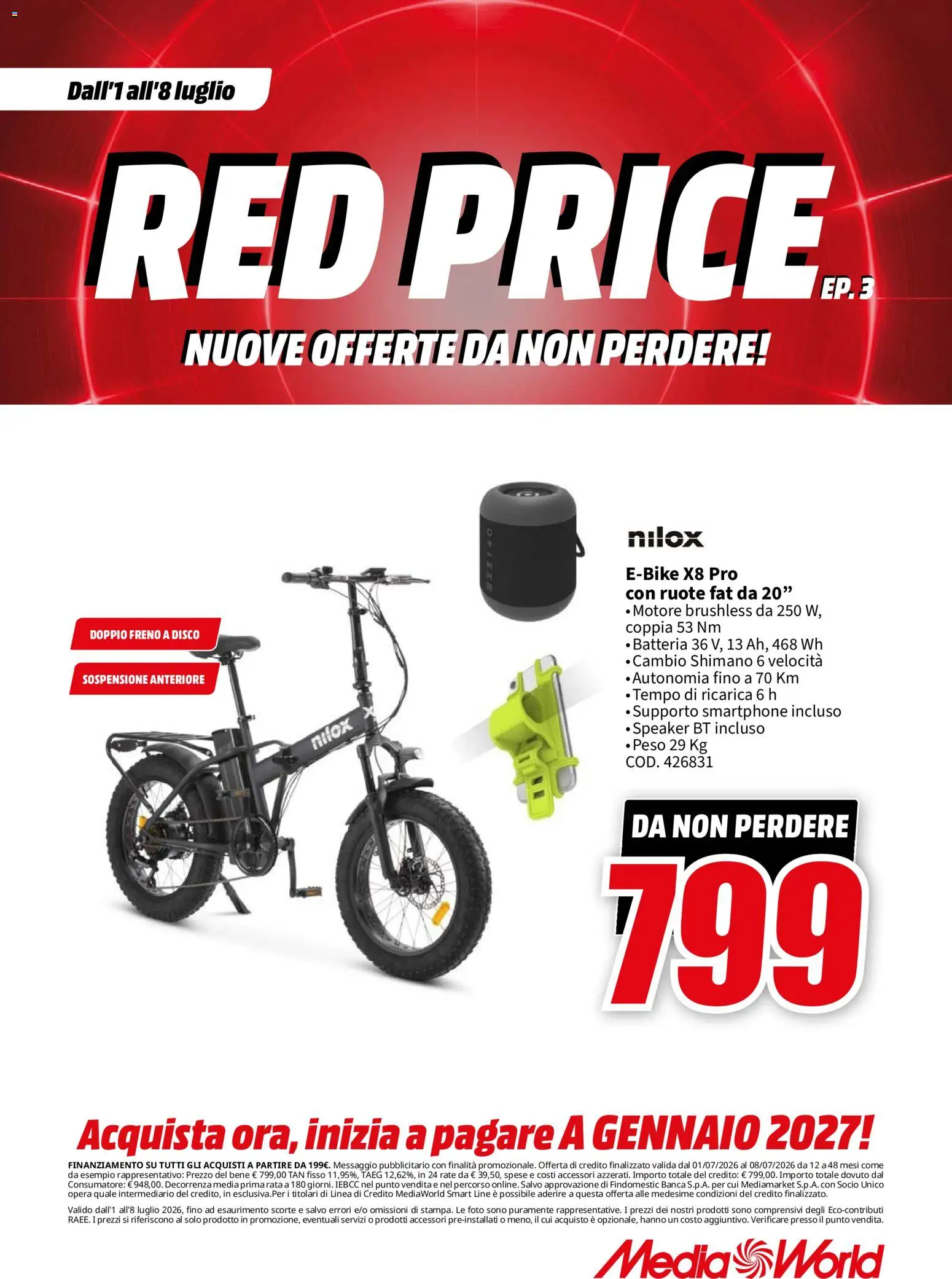 Volantino Media World del 01/07/2026 | Pagina: 17