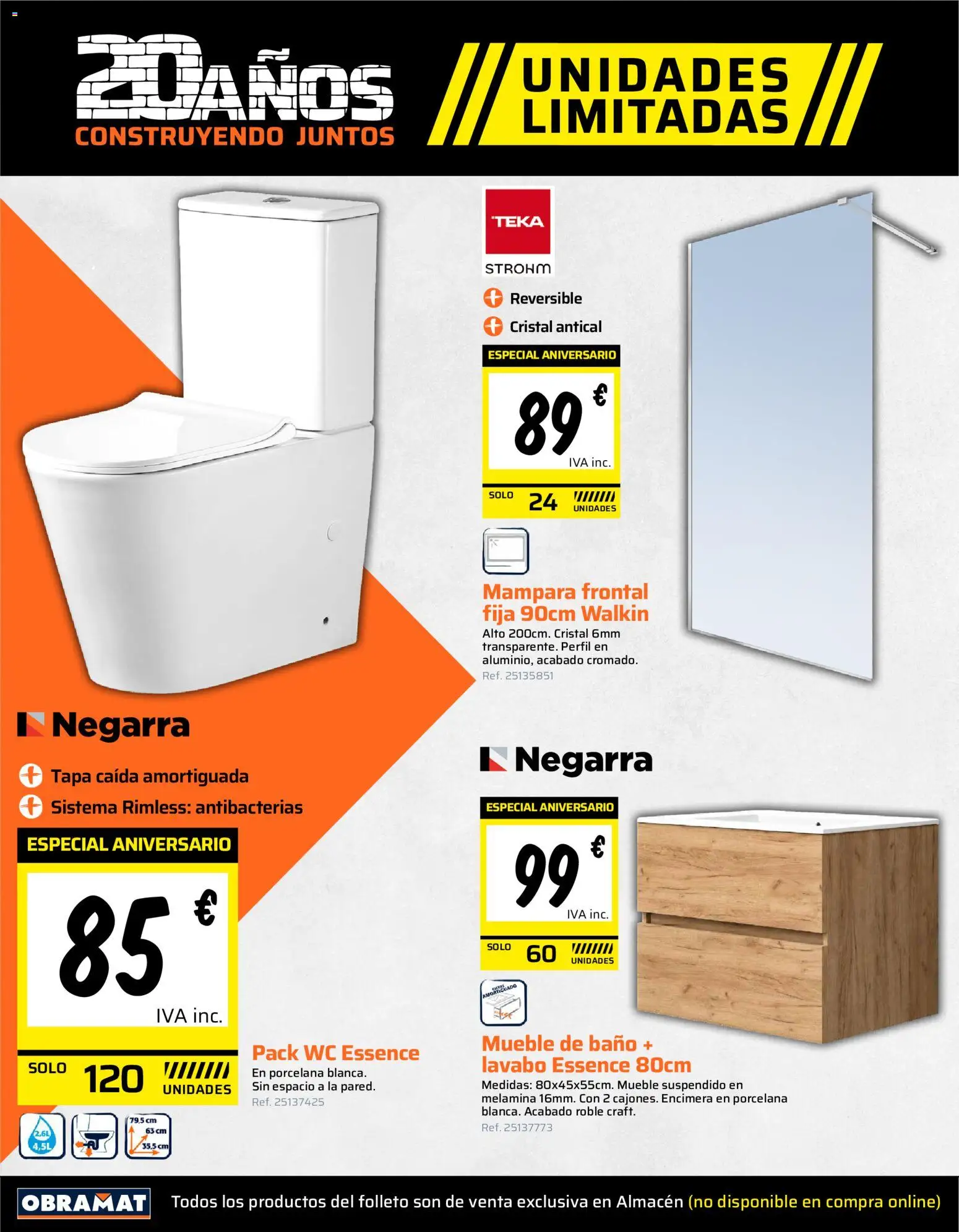 Obramat - Siero │ válido desde el 18/09/2026 | Página: 4 | Productos: Lavabo, Baño
