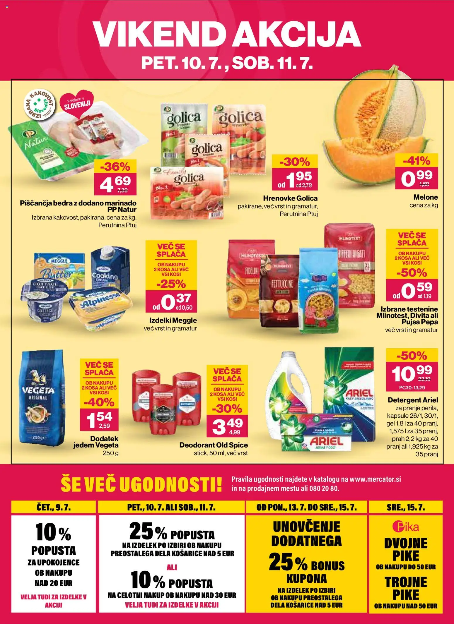 Novi Mercator katalog ponudbe – veljaven od 09.07.2026 | Stran: 32