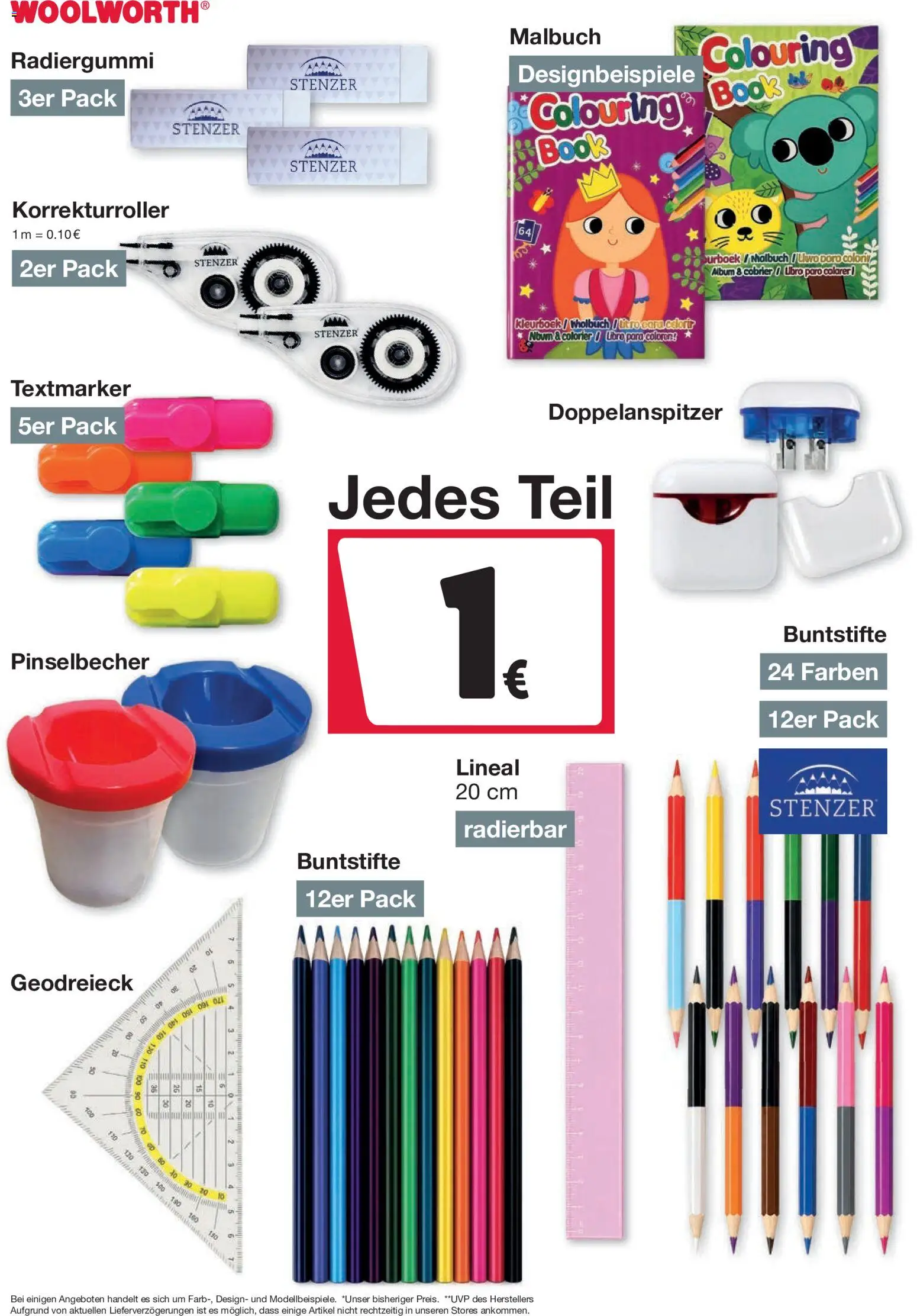 Woolworth Prospekt zum Schulstart – gültig ab 03.08.2026 | Seite: 13