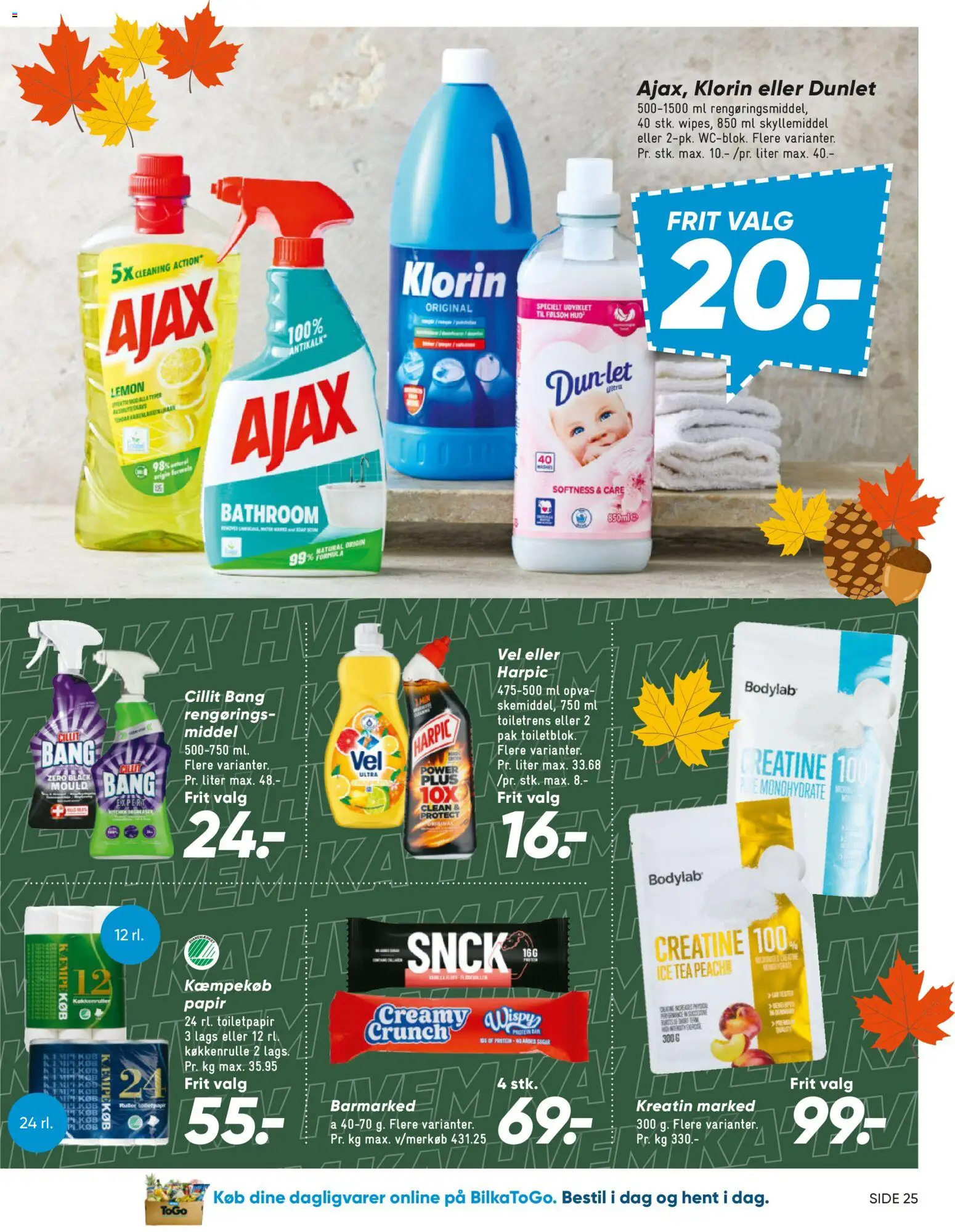 Bilka tilbudsavis – gyldig fra 09/10/2026 | Side: 42 | Produkter: Dagligvarer, Skyllemiddel