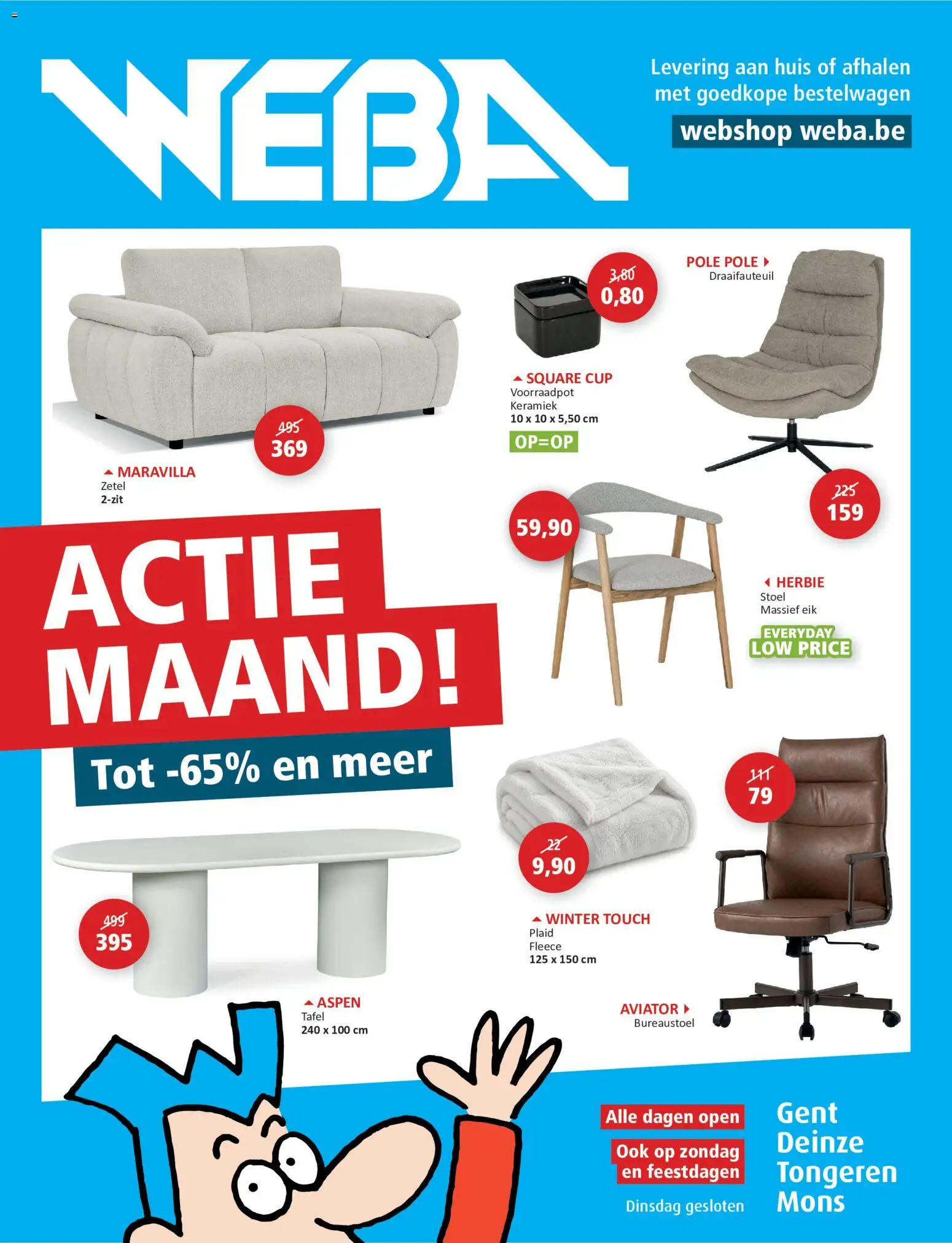 {H1} | Pagina: 1 | Producten: Bureaustoel, Keramiek, Tafel, Stoel