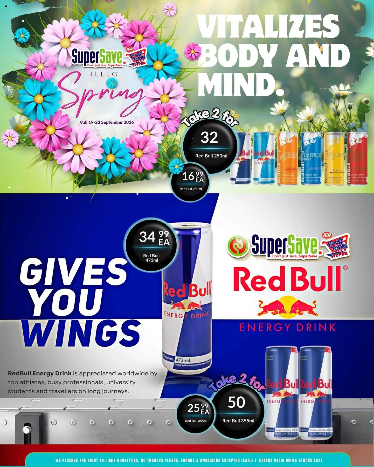 New Super Save catalogue – valid from 19/09/2026 | Page: 60 | Products: Energy drink