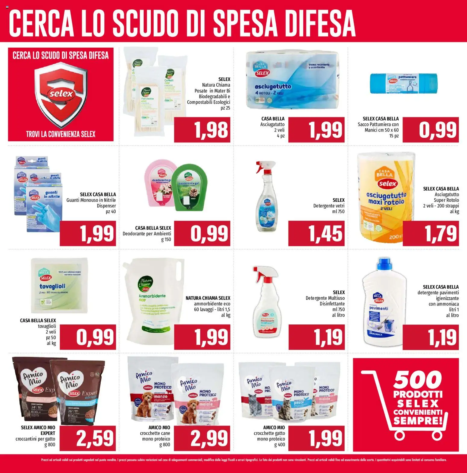 Volantino EMI del 24/09/2026 | Pagina: 14 | Prodotti: Posate, Manzo, Guanti, Crocchette cane