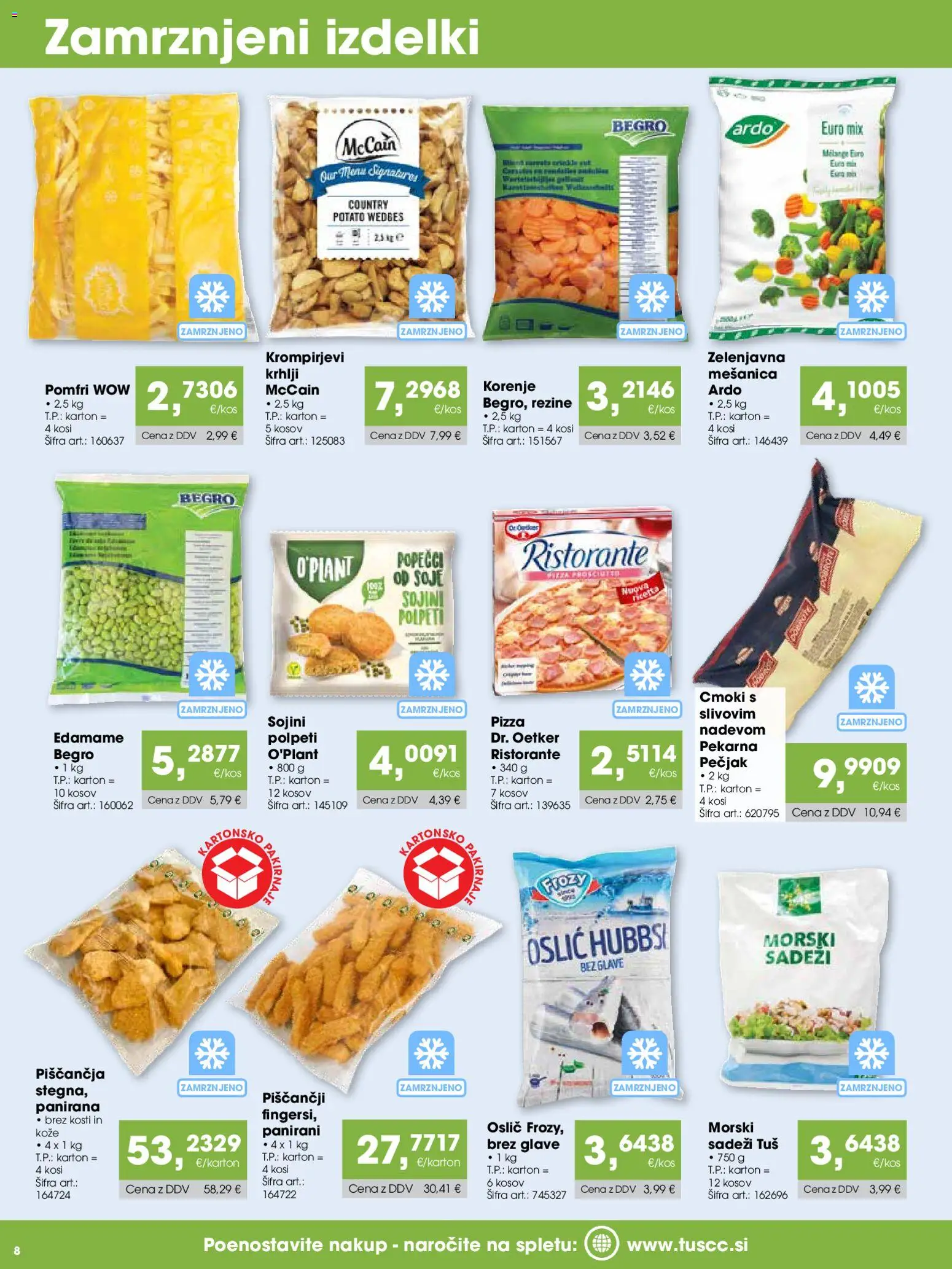 Novi Tuš katalog ponudbe – veljaven od 15.05.2026 | Stran: 8