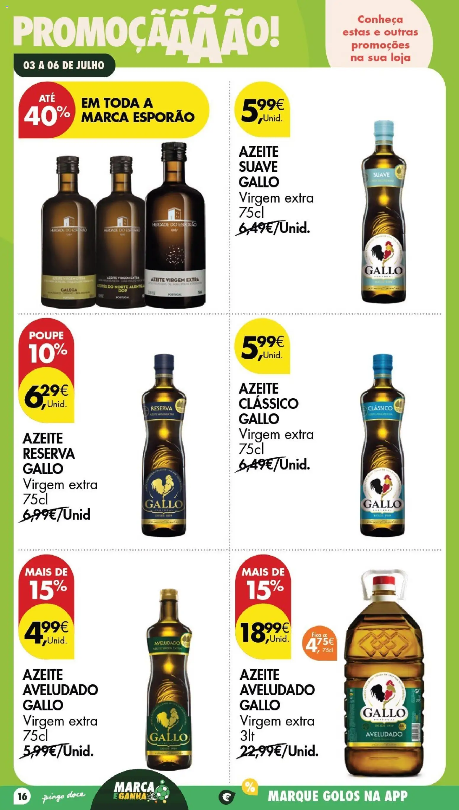 Pingo Doce Poupe este Fim de Semana │ válido de 03/07/2026 | Página: 14 | Produtos: Azeite