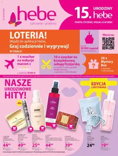 Pogląd oferty "Hebe gazetka - Nasze urodzinowe hity" - ważna od 03.09.2026