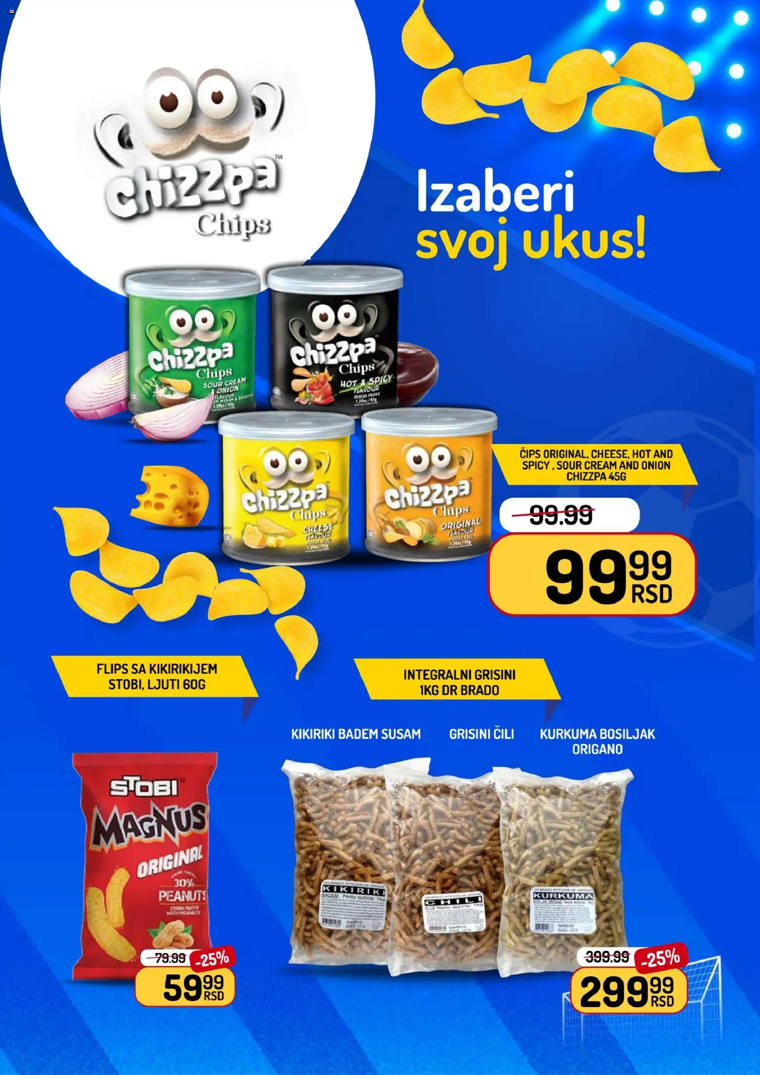 Aman katalog - važi od 06.06.2026 | Strana: 13 | Proizvode: Čips, Badem, Kikiriki