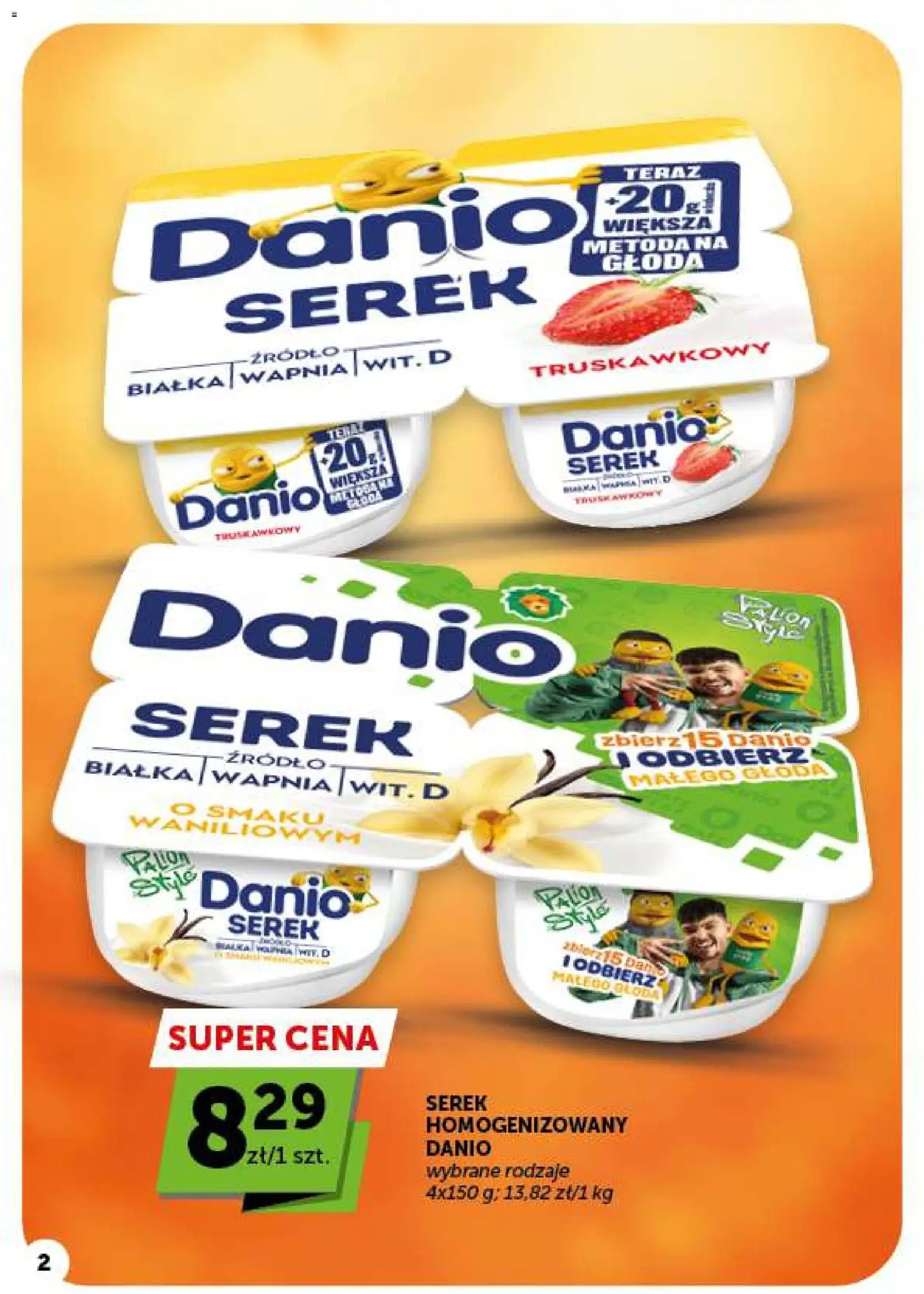 ABC gazetka od 22.10.2026 | Strona: 2 | Produkty: Serek homogenizowany, Serek