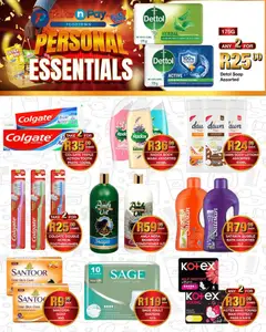 Take n Pay specials catalogue – valid from 27.04.2026 | Page: 34 | Products: Pads, Butter, Shampoo, Conditioner