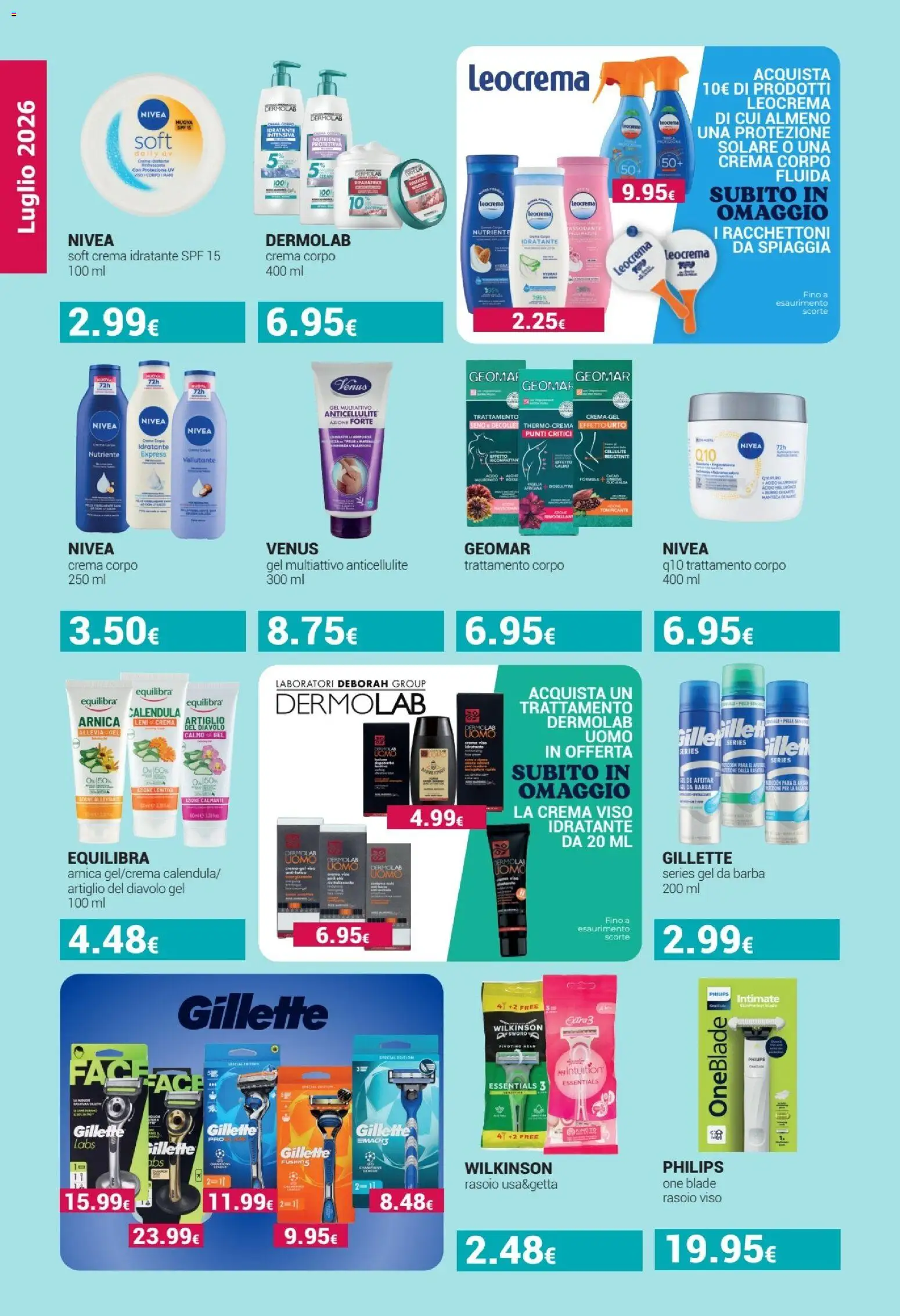 Volantino Tigotà del 01/07/2026 | Pagina: 8 | Prodotti: Crema, Rasoio, Crema viso