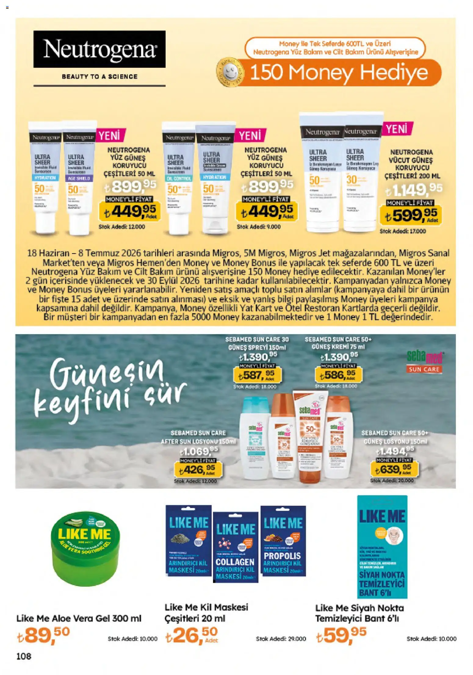 Migros Katalog - Migroskop - 18.06.2026 tarihinden itibaren geçerlidir | Sayfa: 108