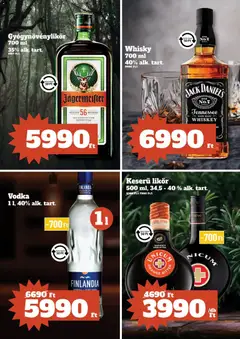 Family Diszkont akciós újság - amely érvényes a következő dátumtól: 2026.07.03. | Oldal: 21 | Termékek: Narancs, Likőr, Vodka, Whisky
