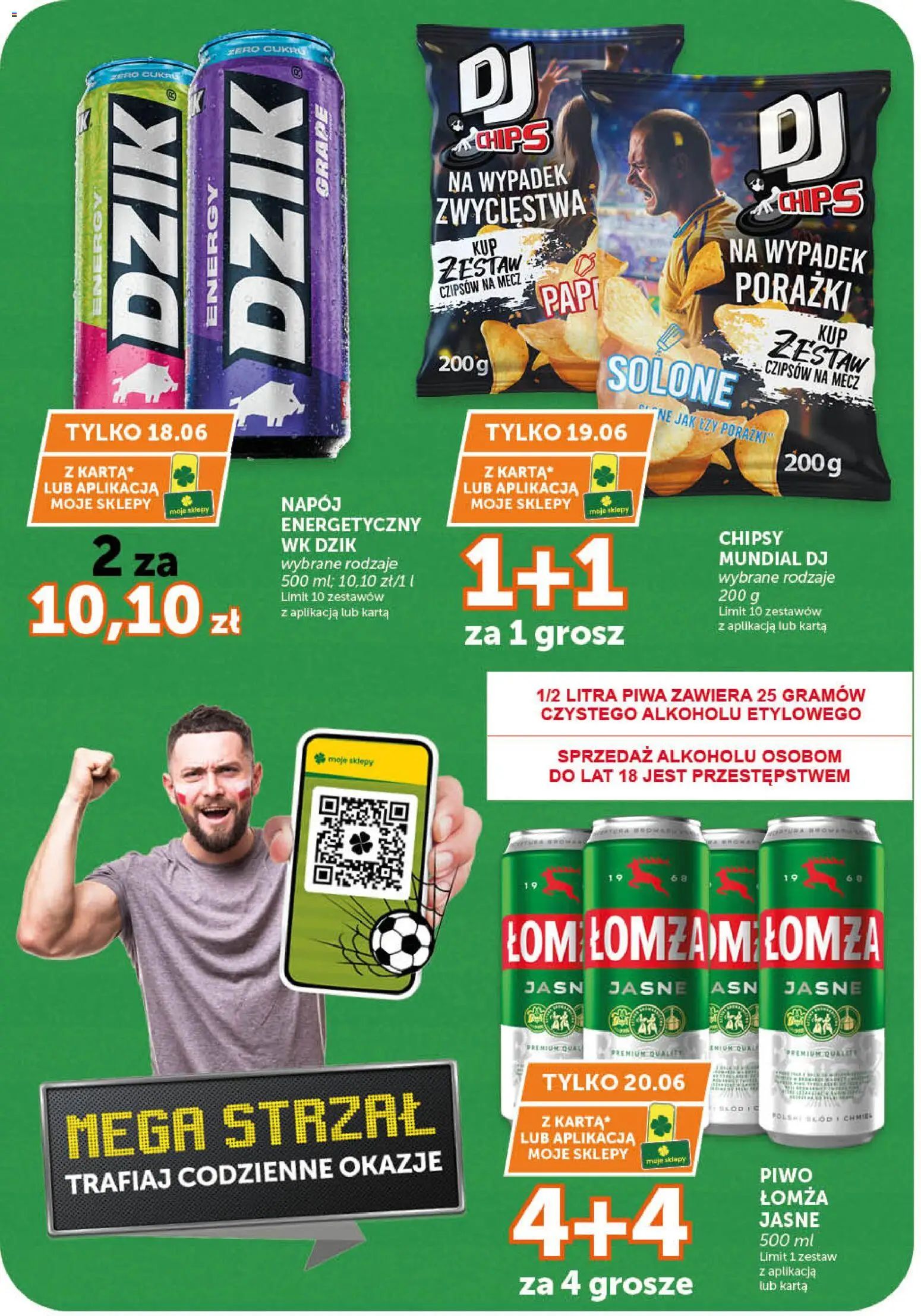 ABC gazetka od 18.06.2026 | Strona: 12 | Produkty: Karta, Chipsy, Piwo
