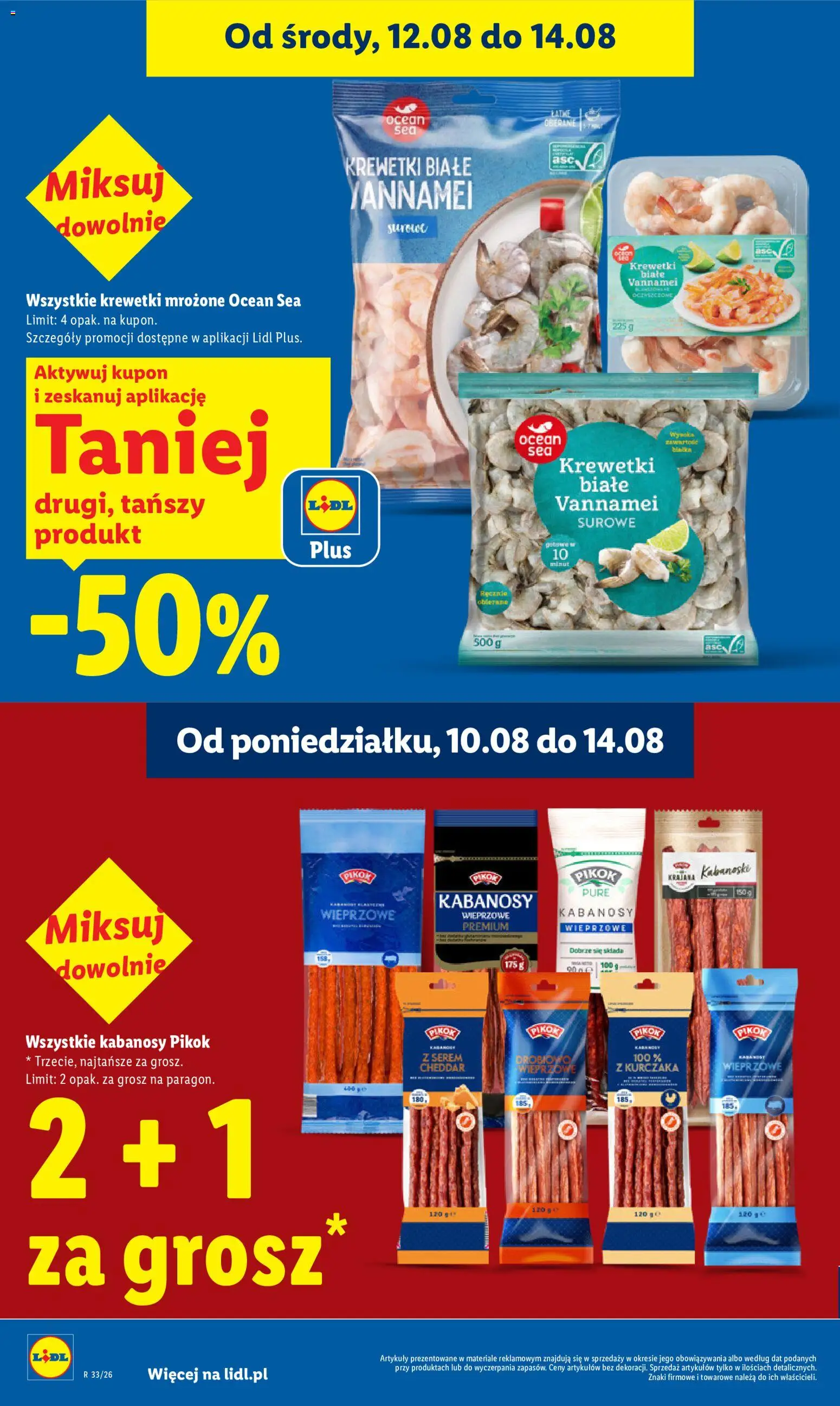 Lidl Polsko leták od 12.08.2026 | Strana: 16 | Produkty: Cheddar, Pikok
