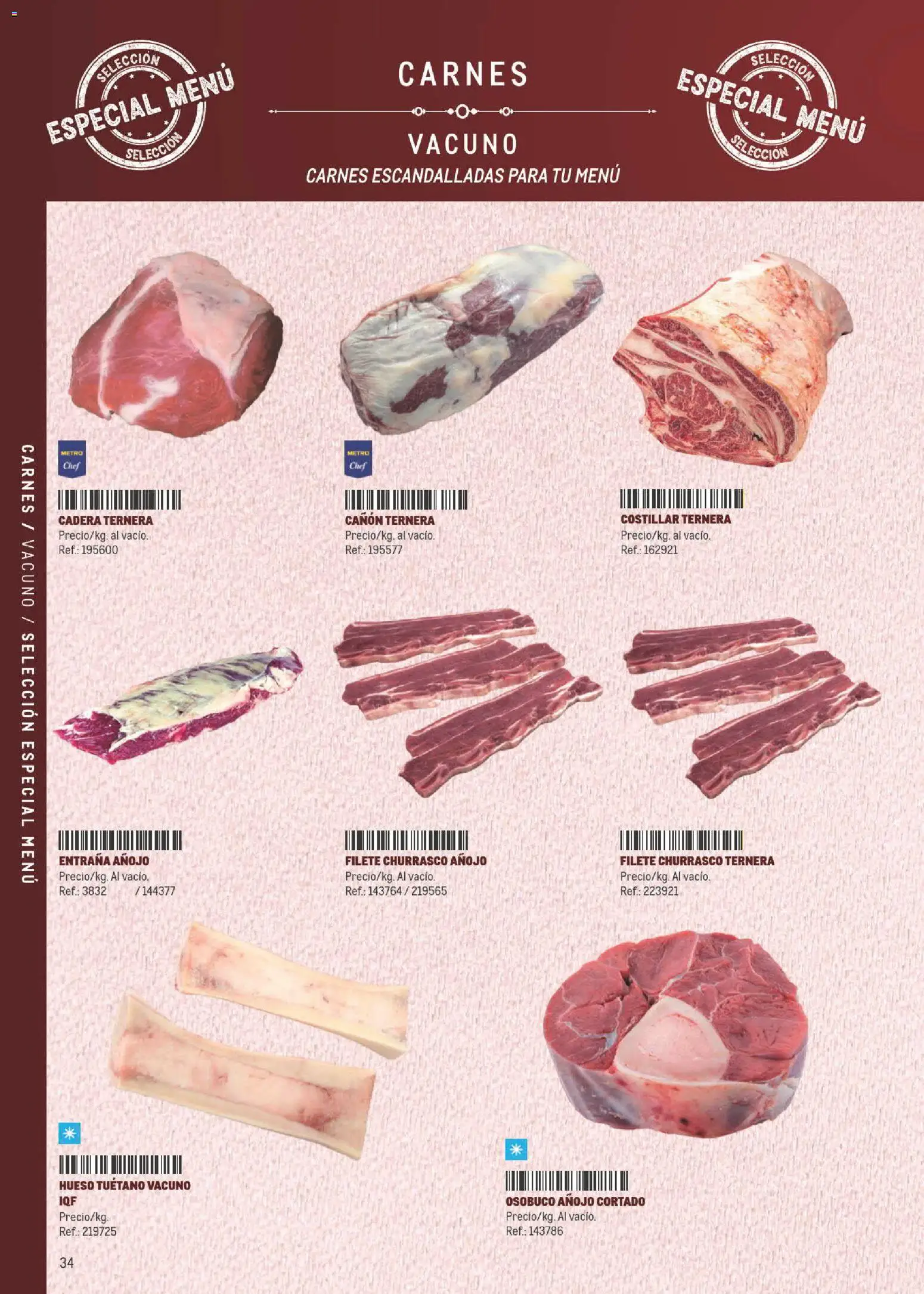 Makro Especial Carta y Menú │ válido desde el 06/07/2026 | Página: 34 | Productos: Filete