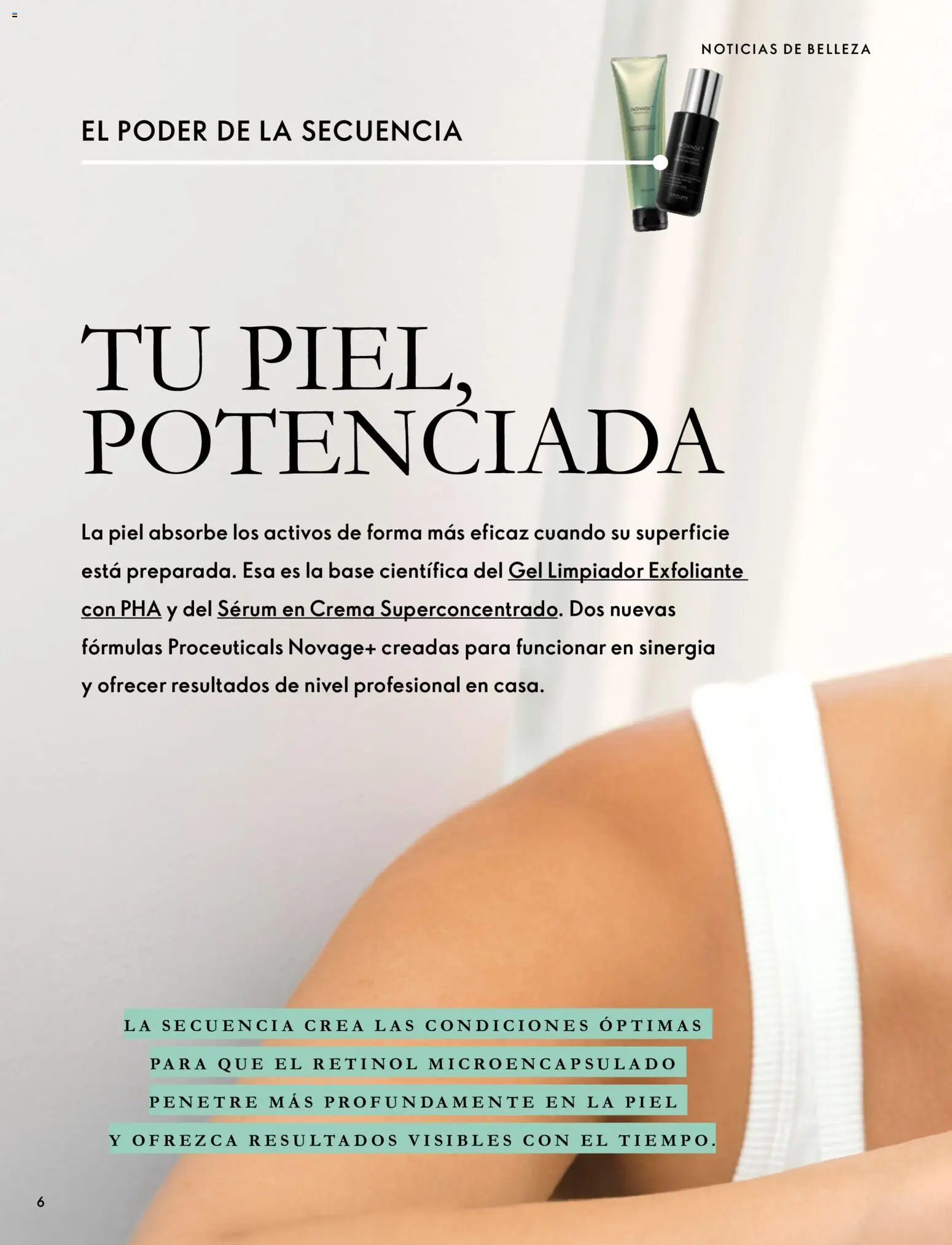 Oriflame - Catálogo Campaña 14 │ válido desde el 07/10/2026 | Página: 6 | Productos: Sérum, Crema, Exfoliante