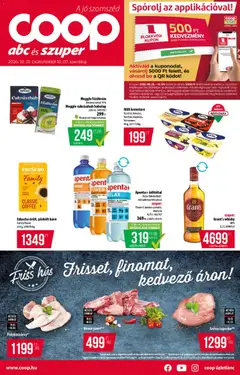 COOP akciós újság - amely érvényes a következő dátumtól: 2026.10.01.