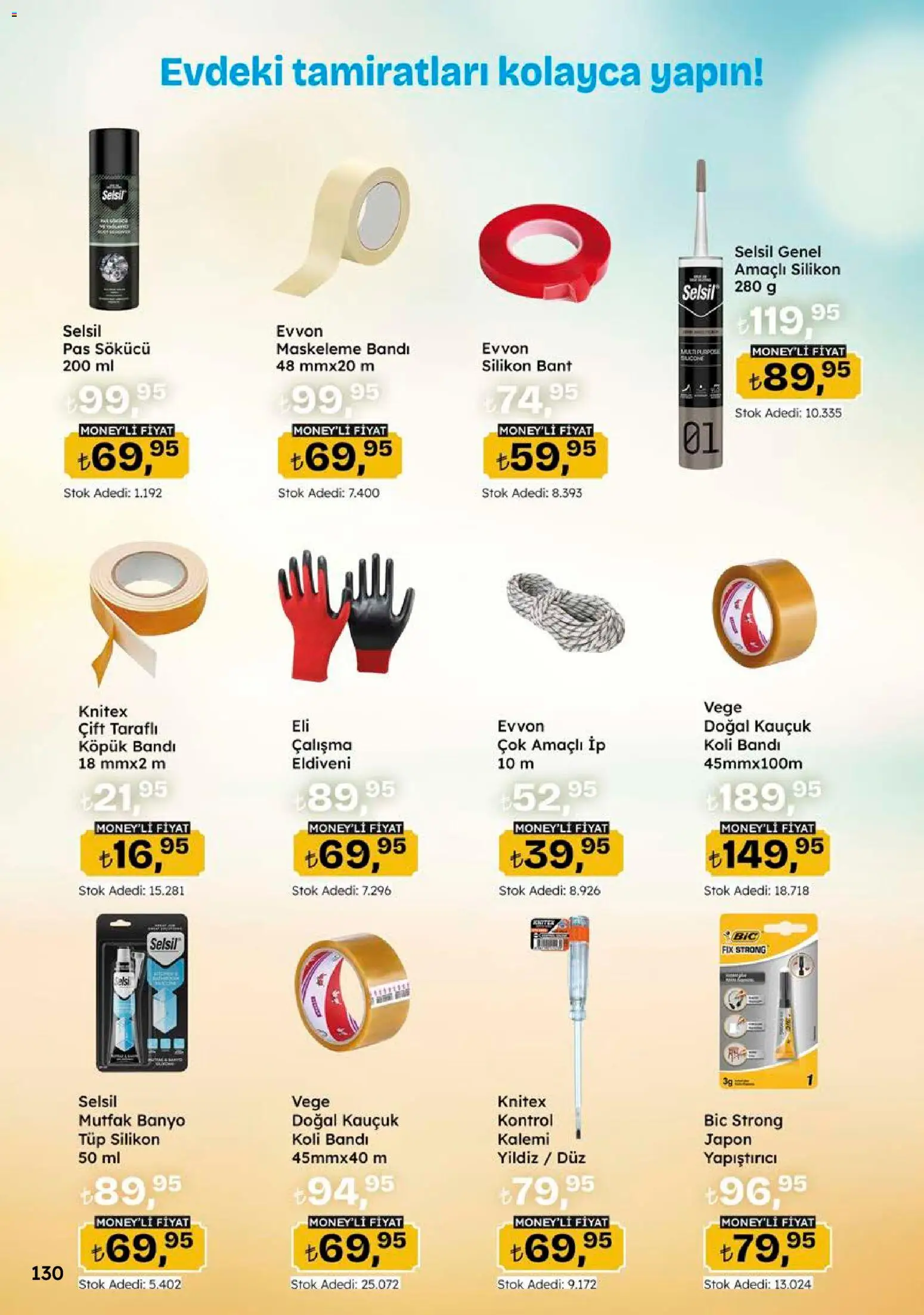 Migros Katalog - 5M Migroskop Dijital - 05 Ekim 2026 tarihinden itibaren geçerlidir | Sayfa: 130 | Ürünler: Çift taraflı, Banyo, Bant