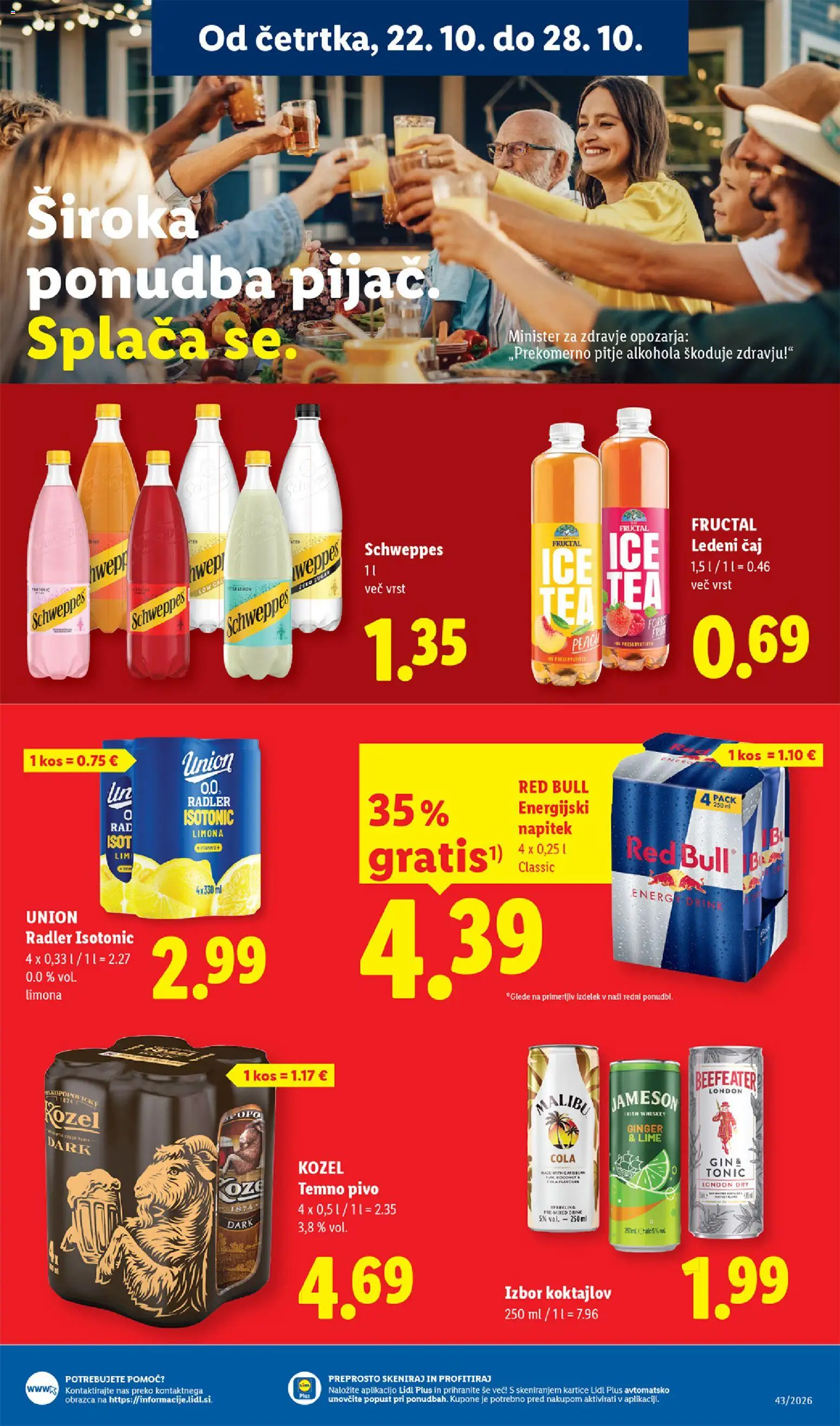 Novi Lidl katalog ponudbe – veljaven od 22.10.2026 | Stran: 15