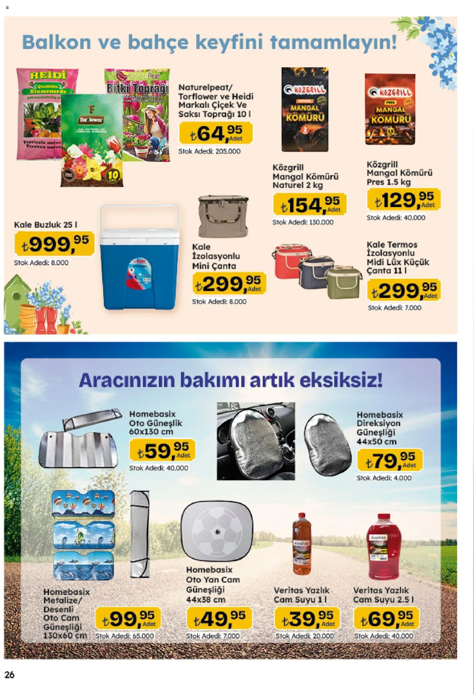 Migros Katalog - Migroskop - 20 Ağustos 2026 tarihinden itibaren geçerlidir | Sayfa: 145 | Ürünler: Çanta, Güneşlik, Cam suyu, Termos