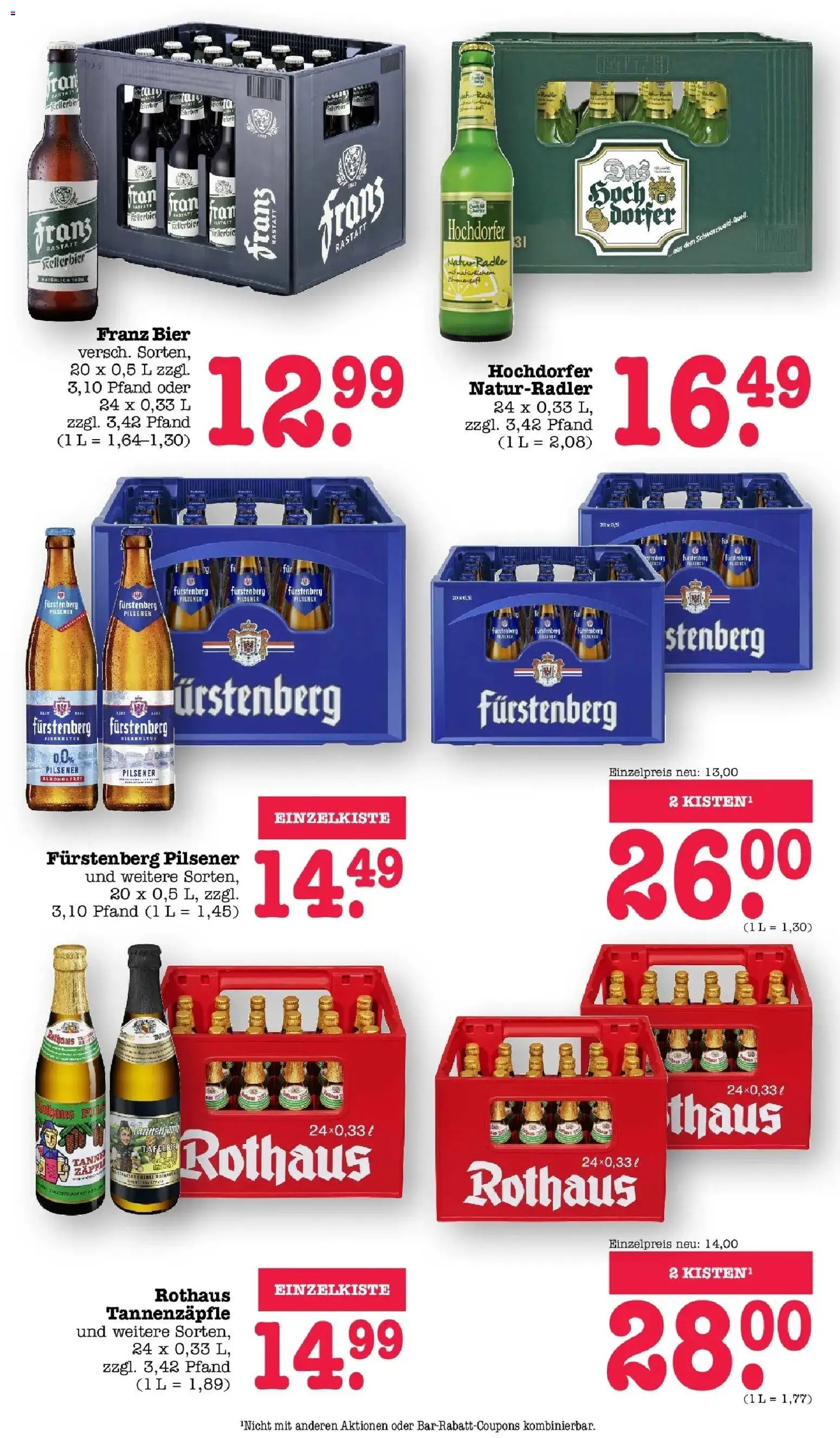 Edeka prospekt Bühlertal	 – gültig ab 10.05.2026 | Seite: 51 | Produkte: Bier, Radler