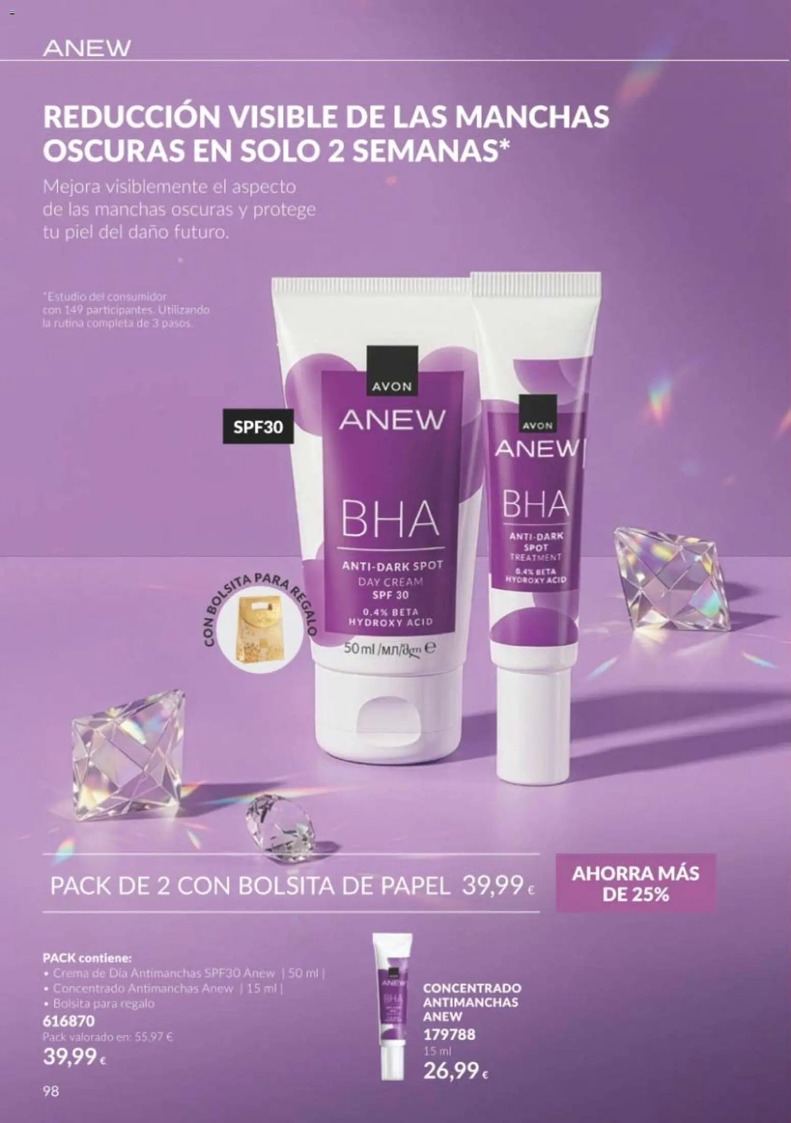 Catálogo AVON Black Friday │ válido desde el 01/11/2026 | Página: 98 | Productos: Crema, Crema de día