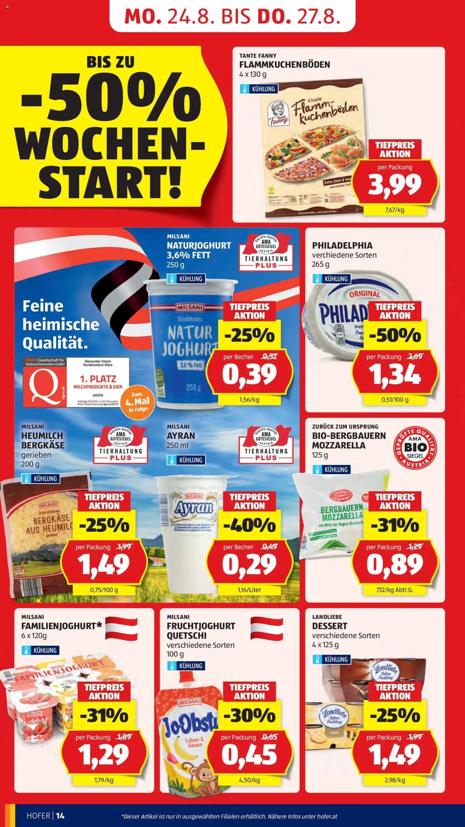 Hofer Flugblatt gültig ab 21.08.2026 | Seite: 24