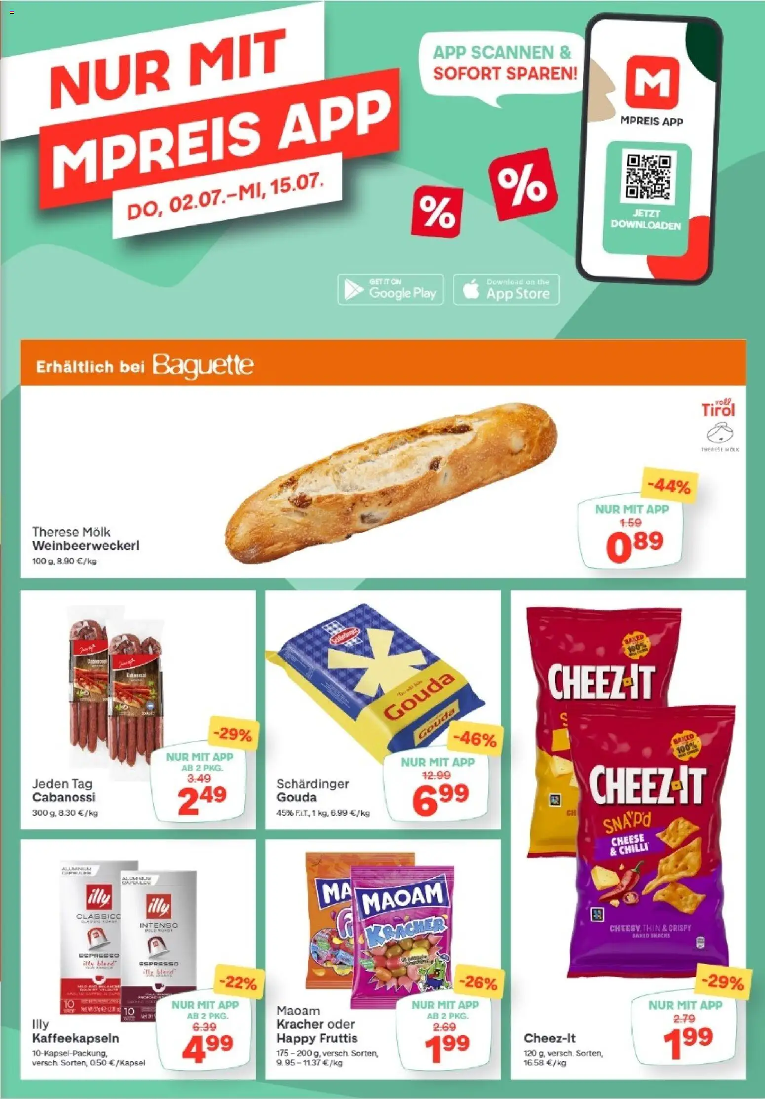 MPREIS Altenmarkt im Pongau gültig ab 02.07.2026 | Seite: 13 | Produkte: Jääkaappipakastin