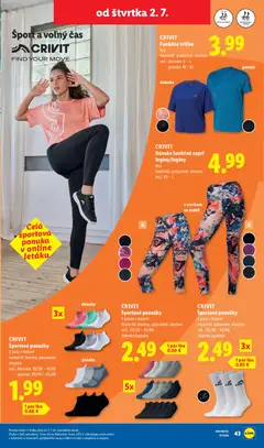 Lidl leták platný od 29.06.2026 | Strana: 81 | Produkty: Mobil, Tričko, Ponožky