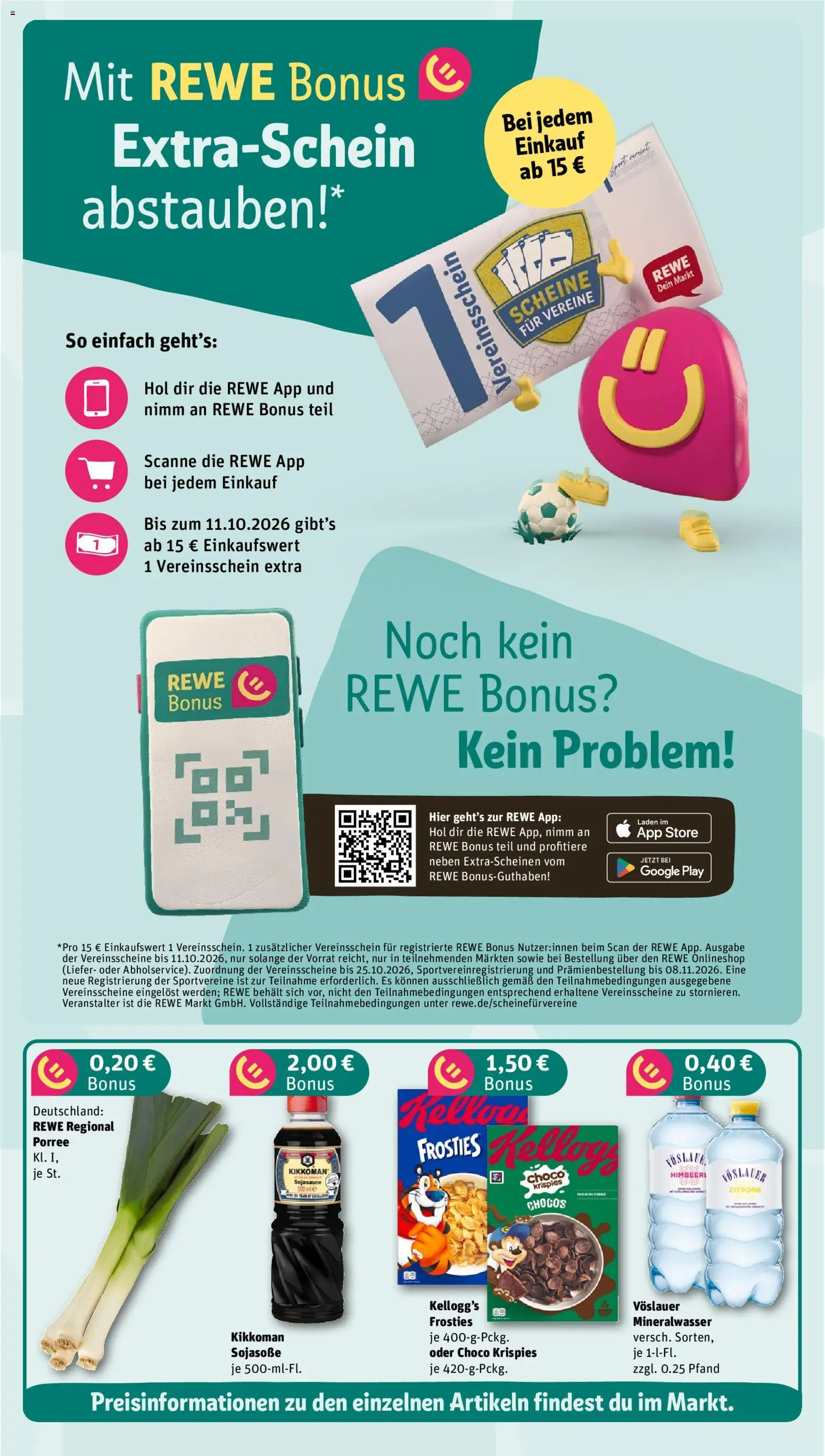 Rewe ihr Kaufpark Prospekt – gültig ab 07.09.2026 | Seite: 3 | Produkte: Sojasoße, Kellogg's, Mineralwasser, Zitrone