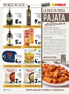 Anteprima del volantino PASTA RISTORANTE ITALIANO tonnarelli cacio e pepe - 550 g/ mezze maniche alle gricia - 500 g, tonnarelli cacio e pepe - 550 g/ mezze maniche alle gricia - 500 g valido a partire dal 29.04.2026 | Pagina: 9
