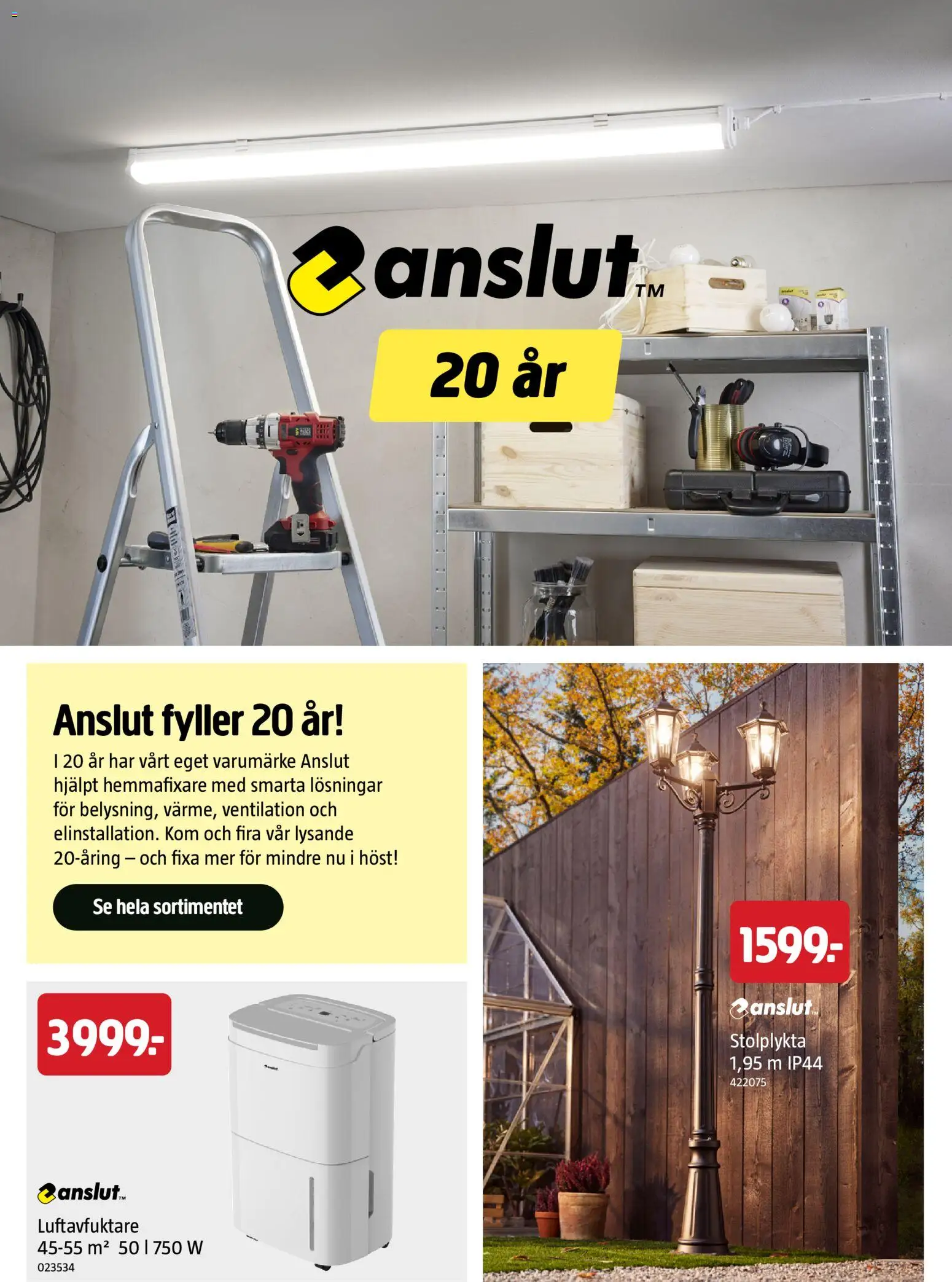 Jula reklamblad aktuell från 01/09/2026 | Sida: 48 | Produkter: Luftavfuktare