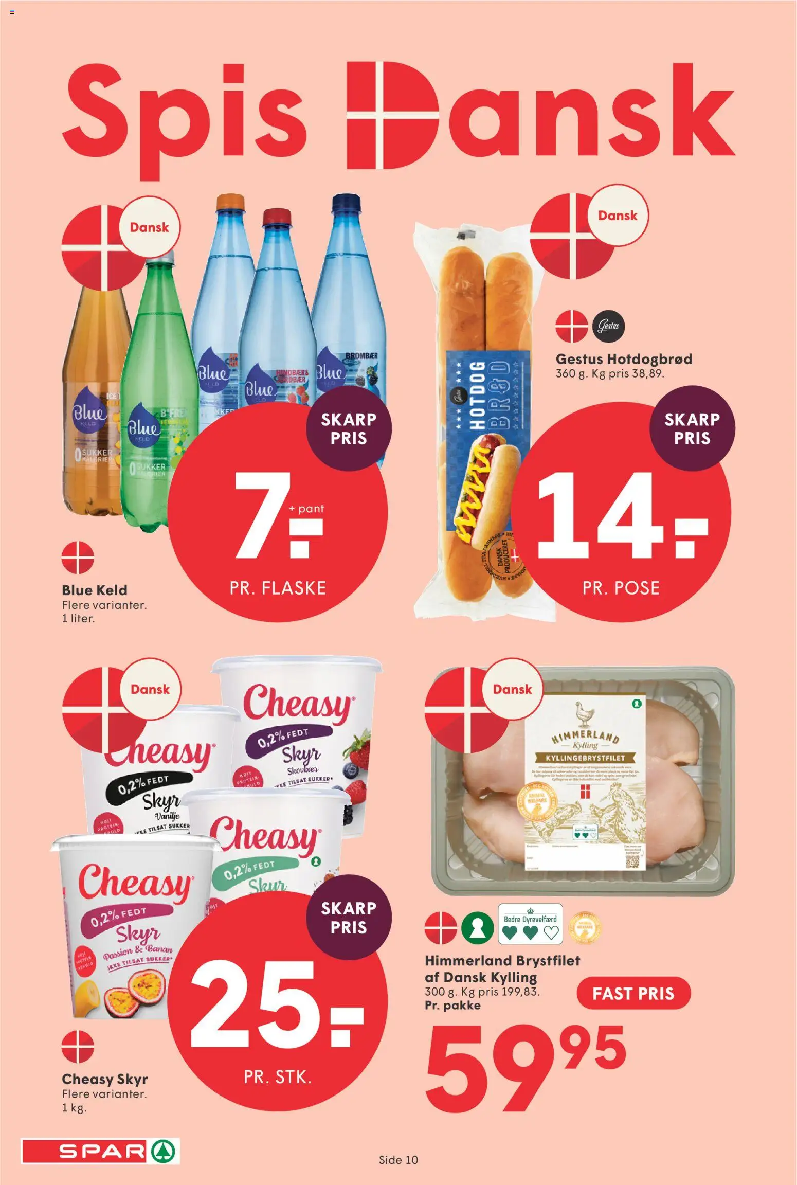 Spar tilbudsavis – gyldig fra 24/07/2026 | Side: 11 | Produkter: Brød, Skyr, Hotdogbrød, Vanilje