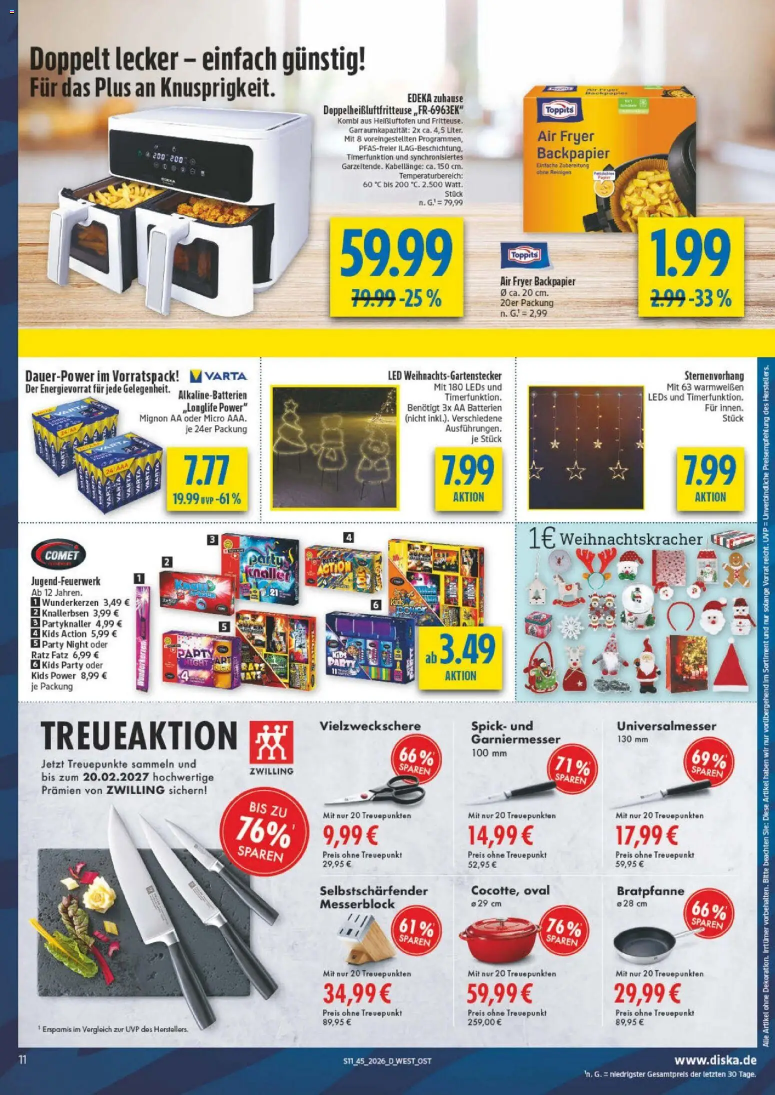Diska Prospekt – gültig ab 02.11.2026 | Seite: 11 | Produkte: Batterien