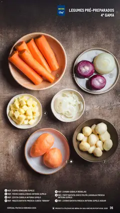 Pré-visualização Makro Especial Frutas e Verduras 2026 válido de 06/03/2026 | Página: 35 | Produtos: Batata, Cebola, Cenoura