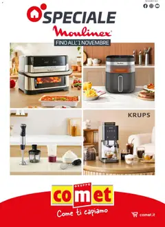 Anteprima del volantino Comet volantino Moulinex Krups valido a partire dal 13/10/2026