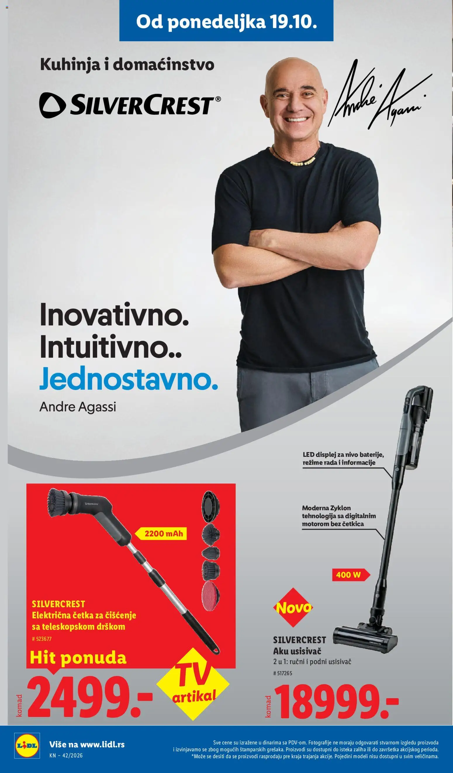 Lidl katalog - važi od 15.10.2026 | Strana: 86 | Proizvode: Usisivač, Silvercrest, Led, Četka