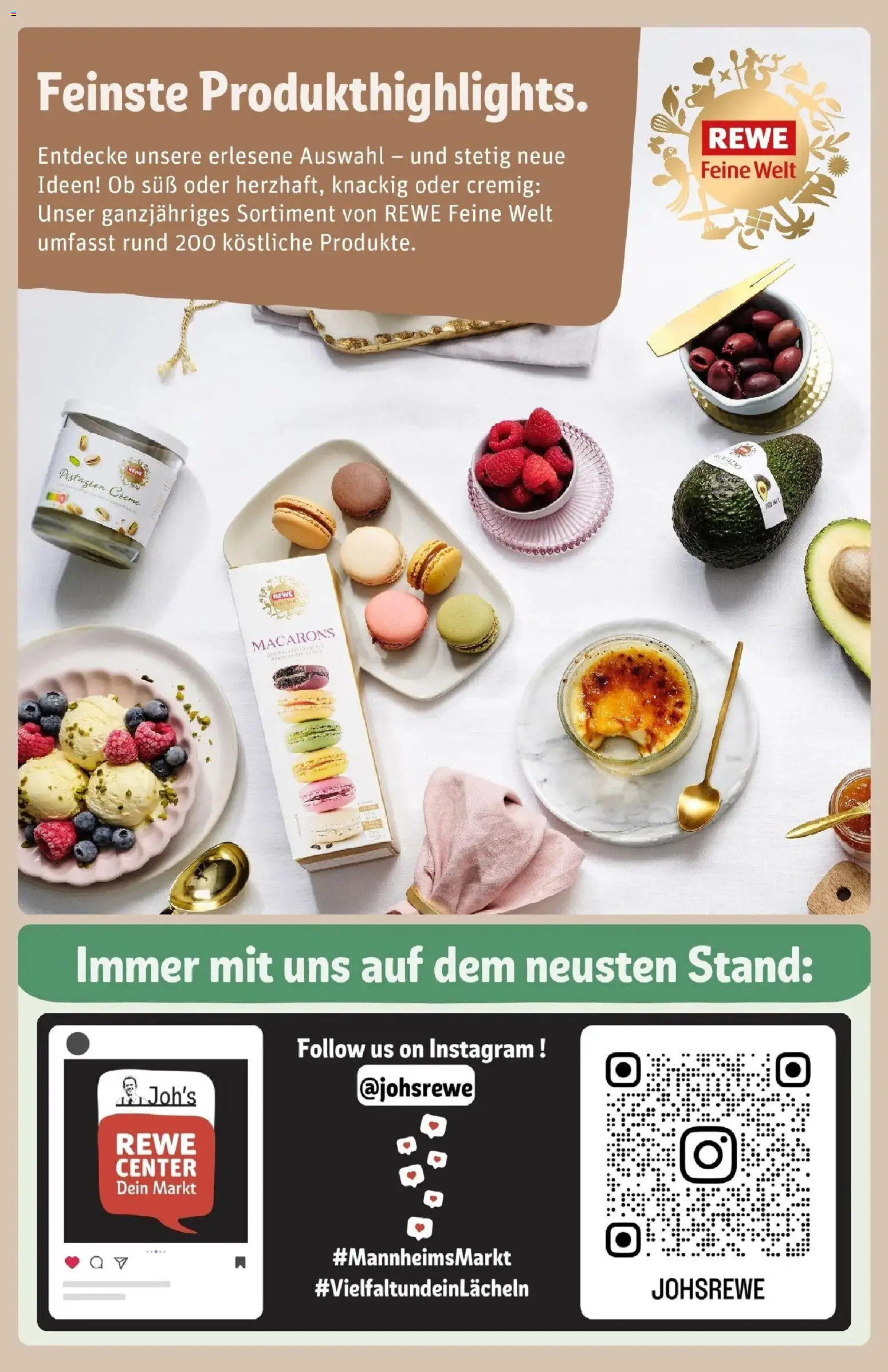 REWE Prospekt ab 04.05.2026 zum Blättern » Angebote | Seite: 33 | Produkte: Pistazien, Creme