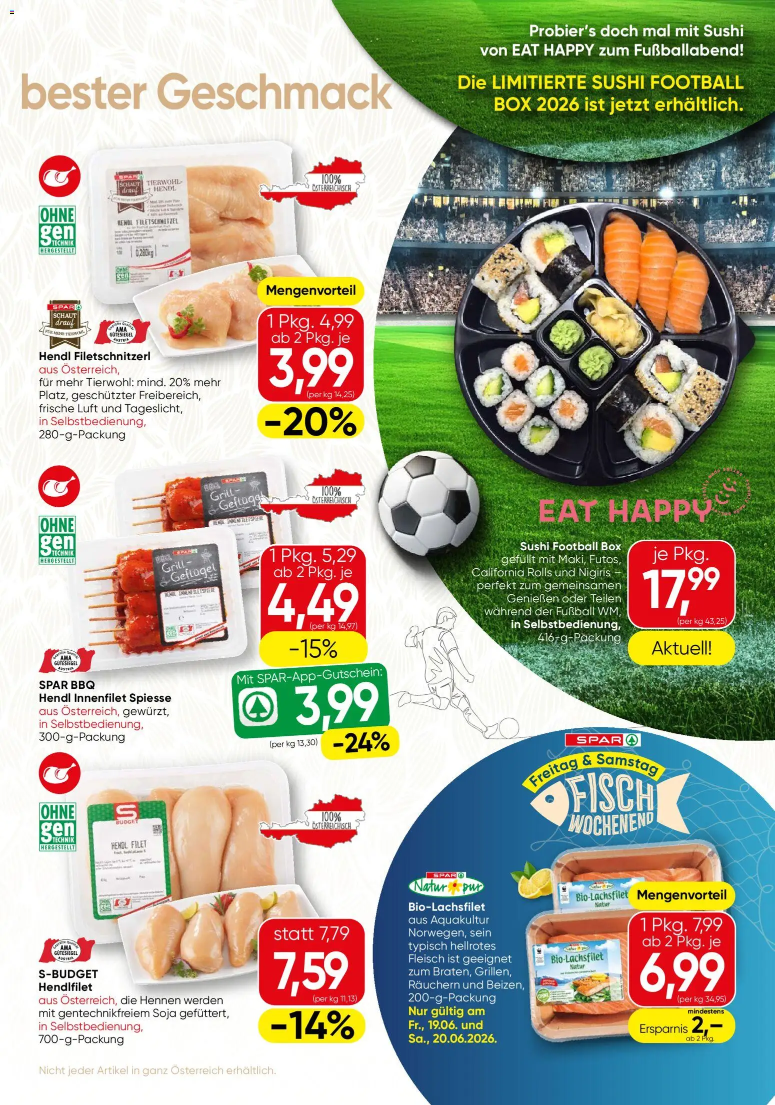 SPAR Gourmet Flugblatt gültig ab 18.06.2026 | Seite: 5 | Produkte: Grill, Box, Fisch