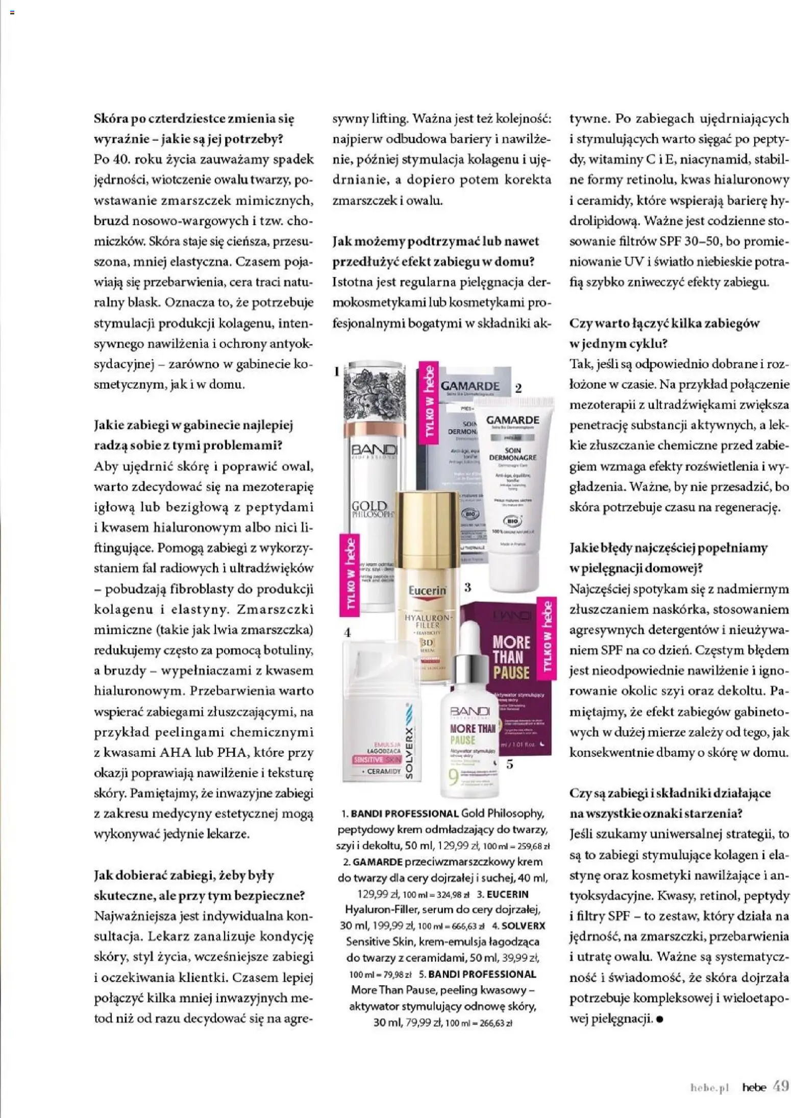 Hebe gazetka - Magazyn od 01.05.2026 | Strona: 49