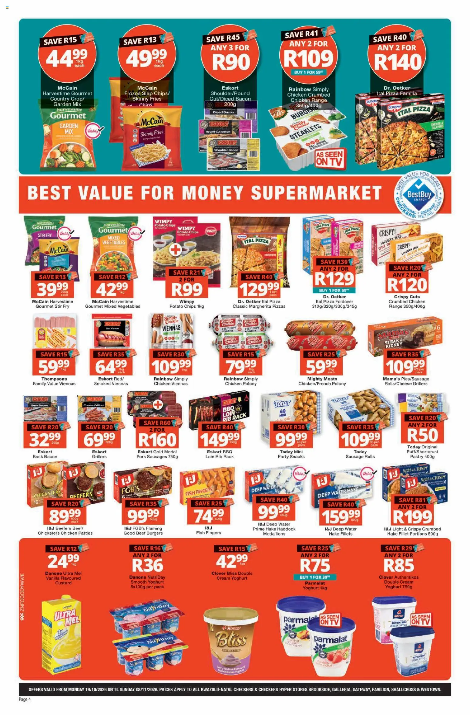New Checkers catalogue – valid from 19/10/2026 | Page: 4