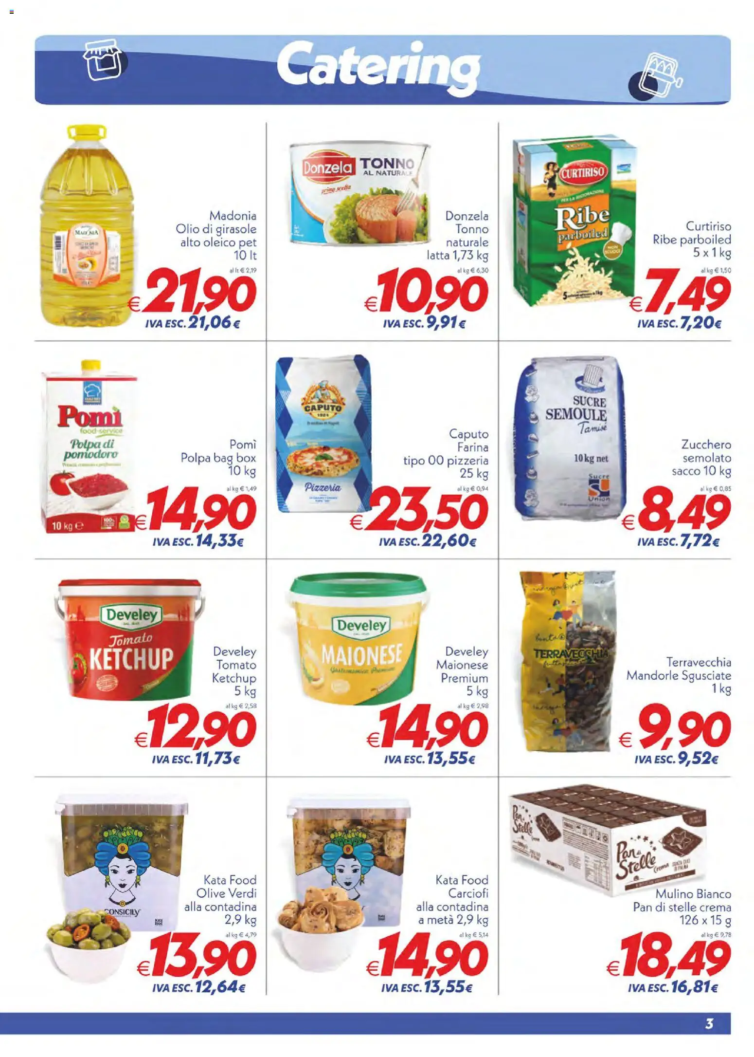 Volantino SuperConveniente del 19/06/2026 | Pagina: 3 | Prodotti: Maionese, Olio, Tonno al naturale, Olio di girasole