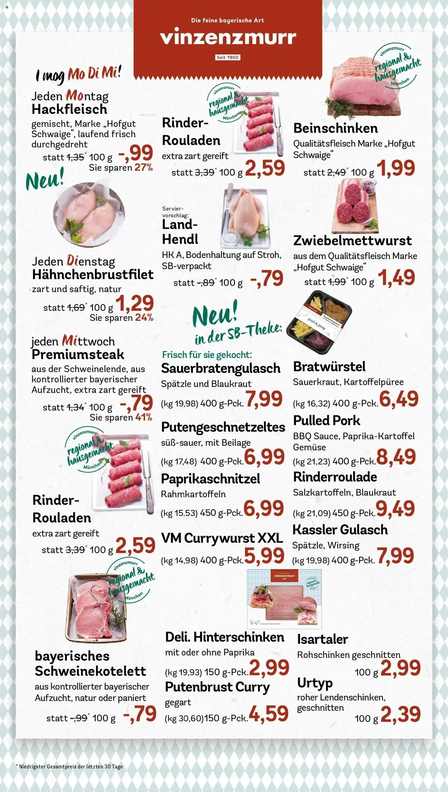 REWE Prospekt ab 19.10.2026 zum Blättern » Angebote | Seite: 10 | Produkte: Putenbrust, Gemüse, Paprika, Hackfleisch