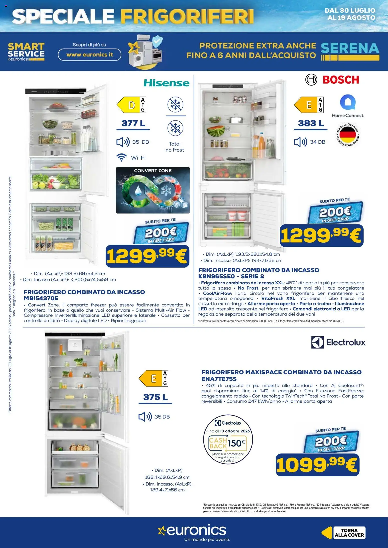 Volantino Euronics del 30/07/2026 | Pagina: 15