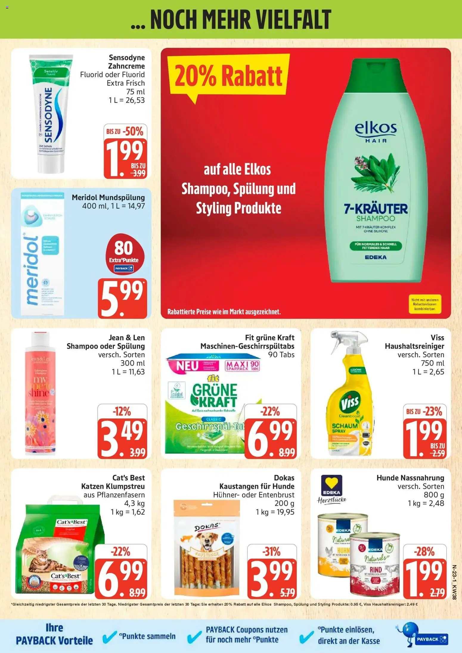 Marktkauf Prospekt Neuenkirchen (ab 14.09.2026) » Angebote online | Seite: 23 | Produkte: Shampoo, Spülung