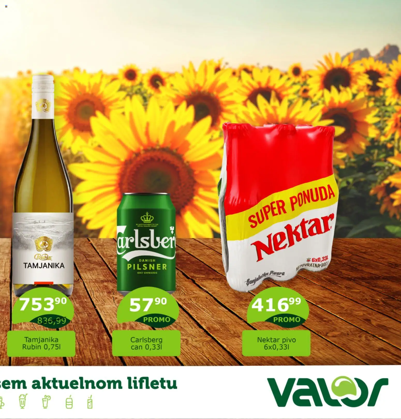 Valor katalog - važi od 21.08.2026 | Strana: 2 | Proizvode: Nektar, Pivo, Carlsberg