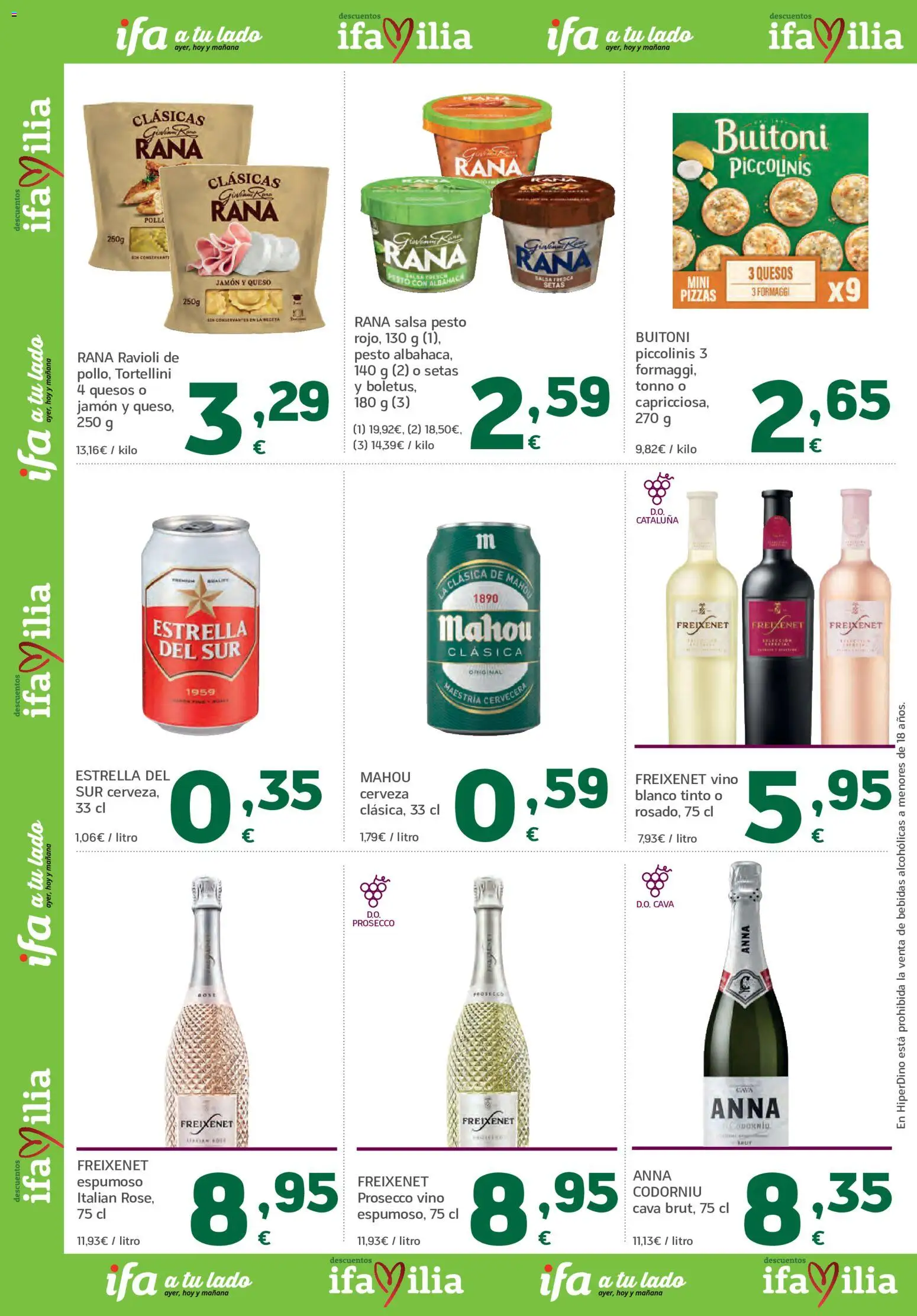 HiperDino folleto │ válido desde el 25/08/2026 | Página: 8 | Productos: Prosecco, Setas, Queso, Vino