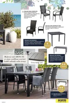 Náhled letáku Sconto nábytek katalog - Zahradní speciál od 01.01.2026 | Strana: 33 | Produkty: Nábytek, Stůl, Zahradní židle, Desky