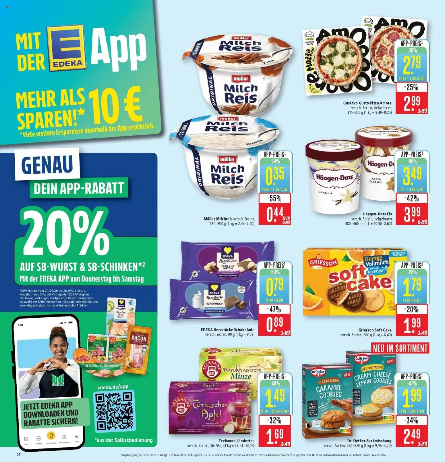 Marktkauf Prospekt Schorndorf (ab 21.09.2026) » Angebote online | Seite: 16 | Produkte: Milch, Schokolade, Äpfel, Teekanne